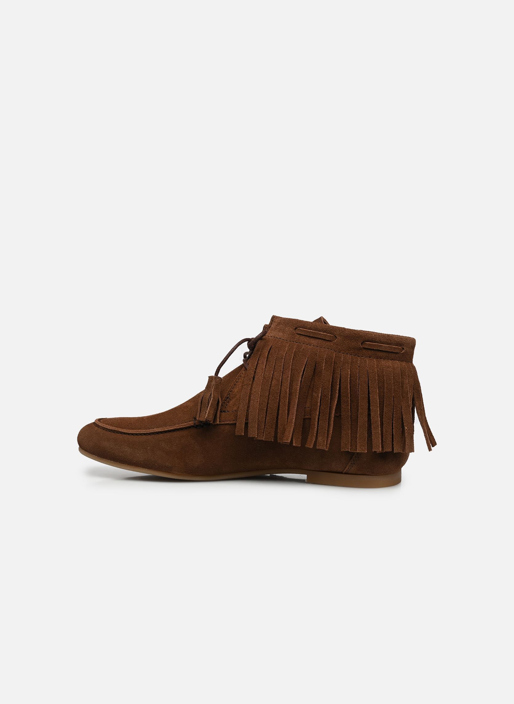 Niedrige Ankle Boots Apache damen braun Georgia Rose Niedrige Ankle Boots Apache damen braun CHOCOLAT