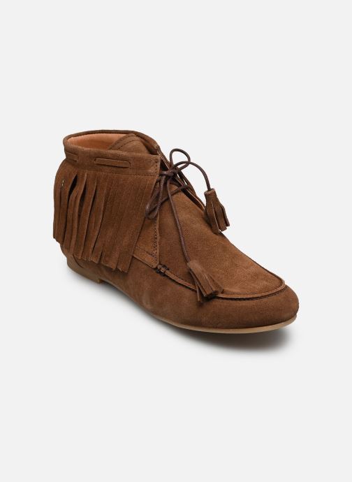 Georgia Rose Bottines basses Apache femme marron