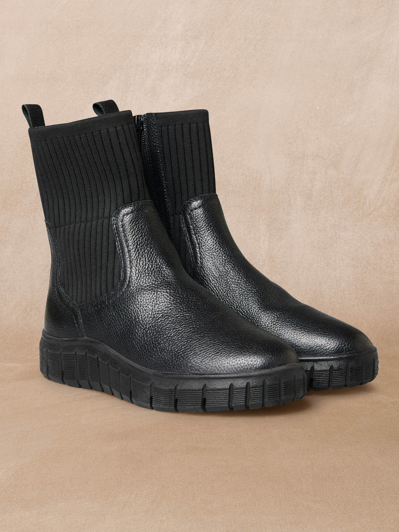 Bottines basses BOOTS femme noir Pediconfort Bottines basses BOOTS femme noir Noir