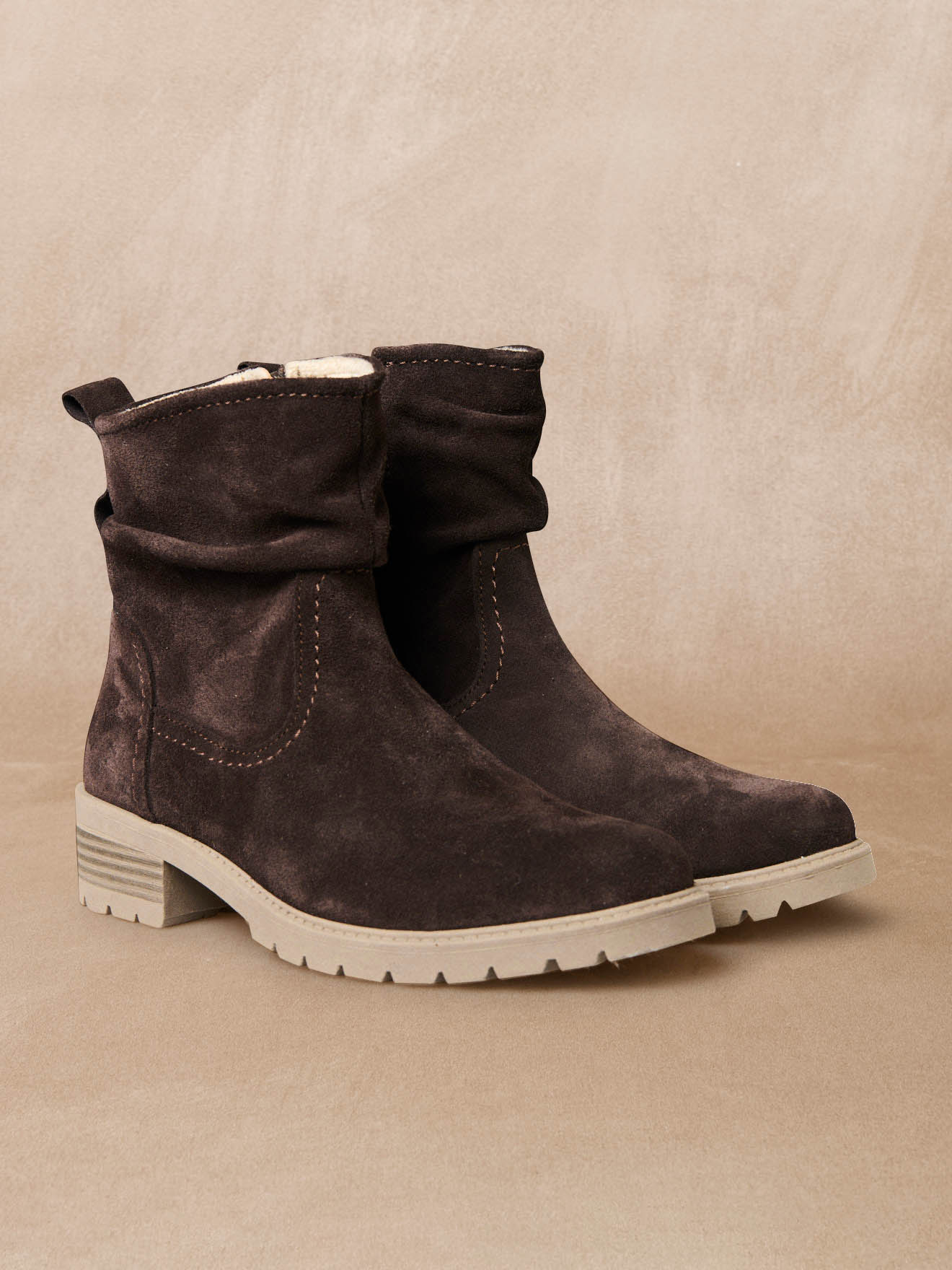 Bottines basses BOOTS femme marron Pediconfort Bottines basses BOOTS femme marron Marron