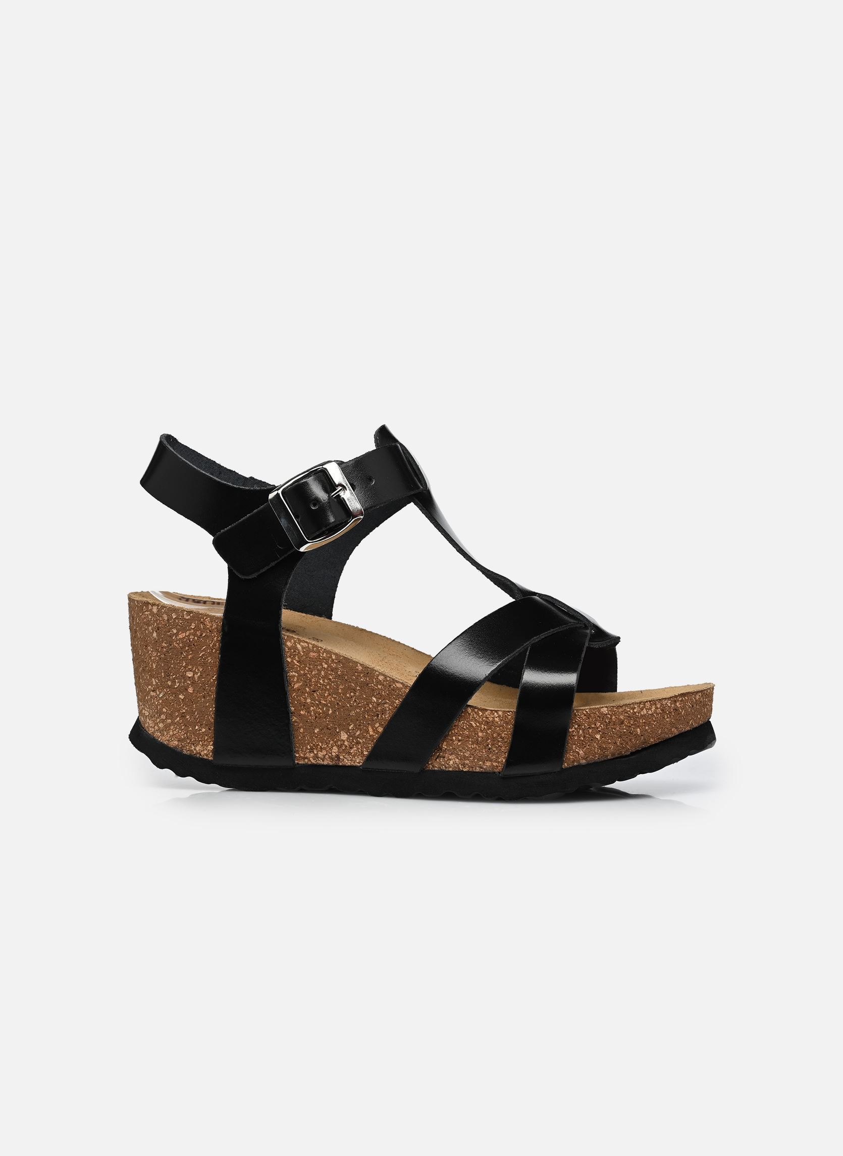 Sandales compensées et plateformes Reanne femme noir Georgia Rose Soft Sandales compensées et plateformes Reanne femme noir Noir
