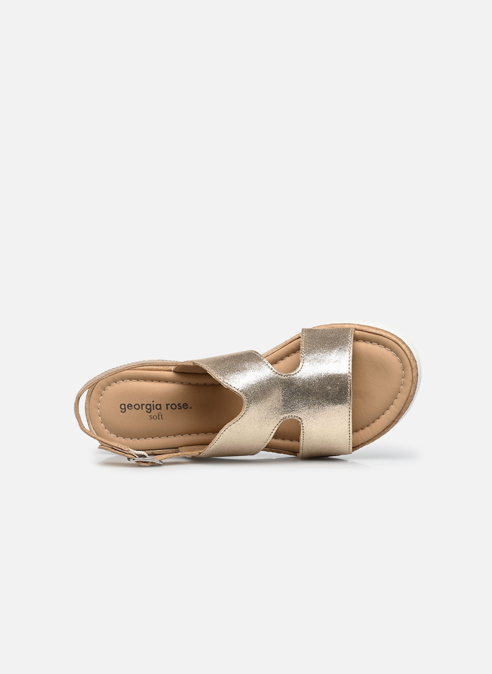 Sandales compensées et plateformes Ramille femme or et bronze Georgia Rose Soft Sandales compensées et plateformes Ramille femme or et bronze Or