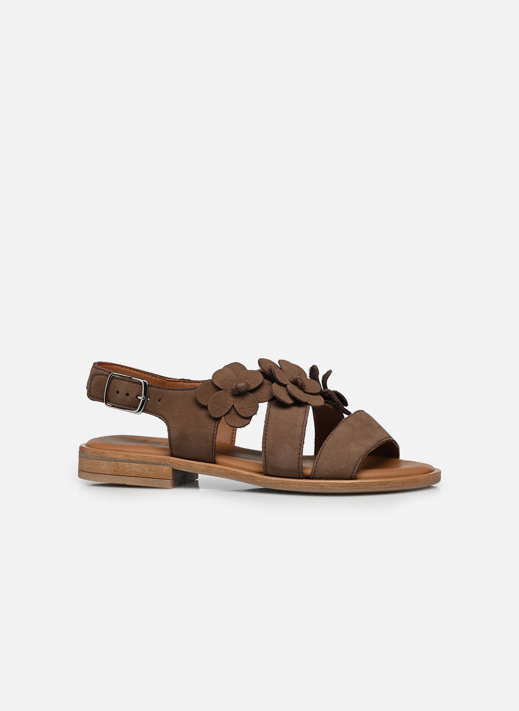Sandales Rastasia femme marron Georgia Rose Soft Sandales Rastasia femme marron Chocolat