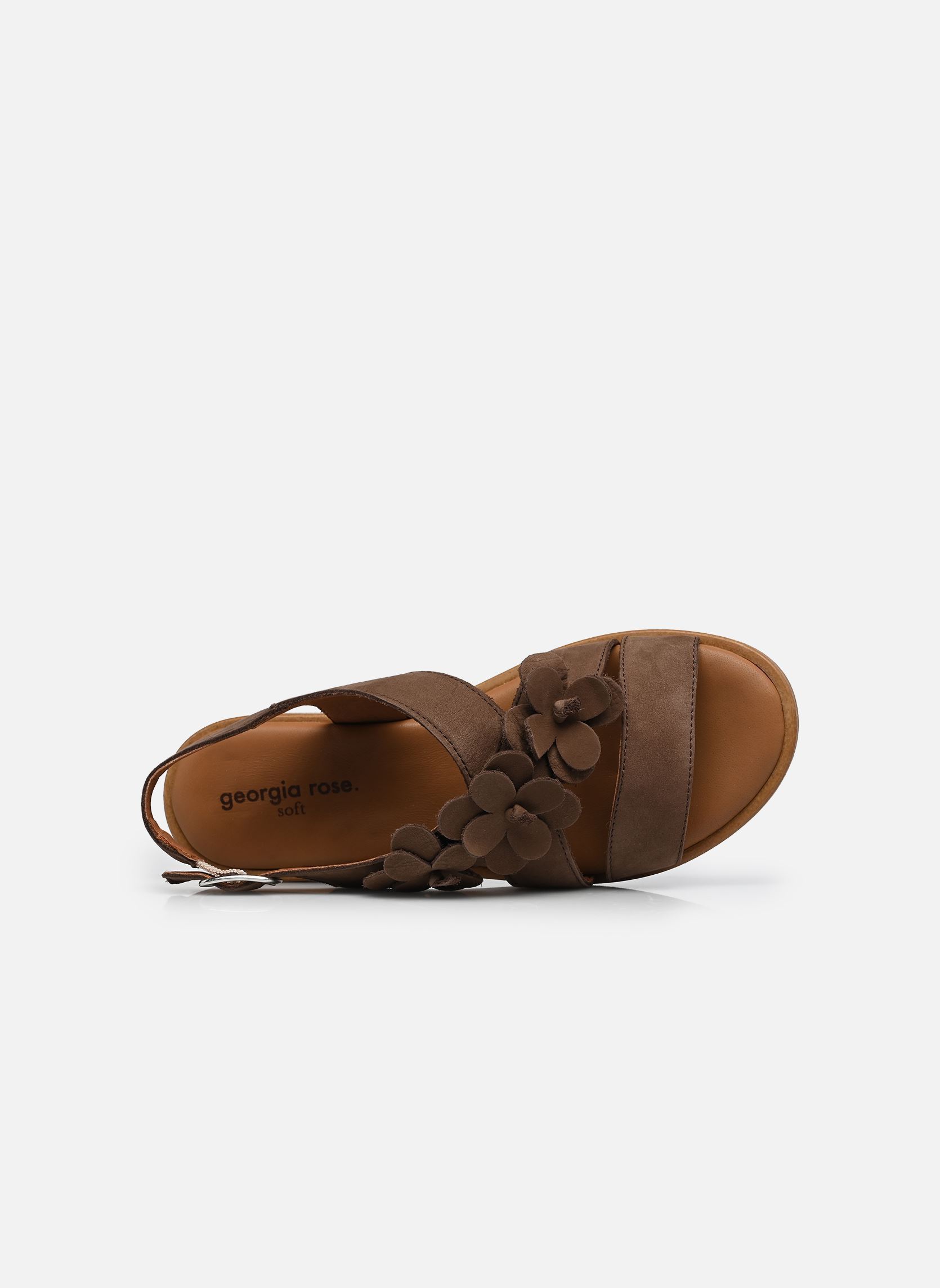 Sandales Rastasia femme marron Georgia Rose Soft Sandales Rastasia femme marron Chocolat