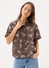 Chemises manches courtes Mina ss shirt 14028 femme rouge