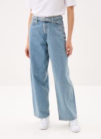 Wijde jeans / Flared Jeans Saharper jeans belt 15769 dames blauw