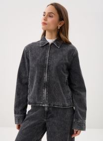 Jeansjacken Sanarinna zip jacket 15590 damen grau