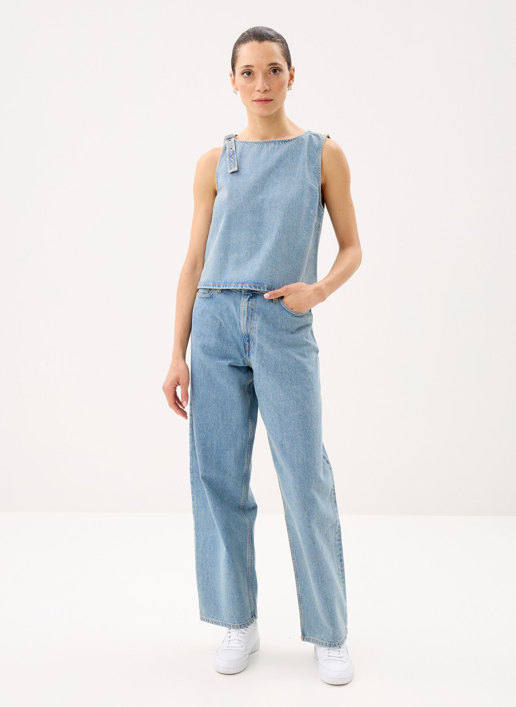 Tops Samolly top 15769 femme bleu Samsoe Samsoe Tops Samolly top 15769 femme bleu River