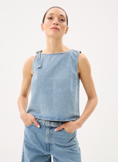 Samsoe Samsoe Tops Samolly top 15769 femme bleu