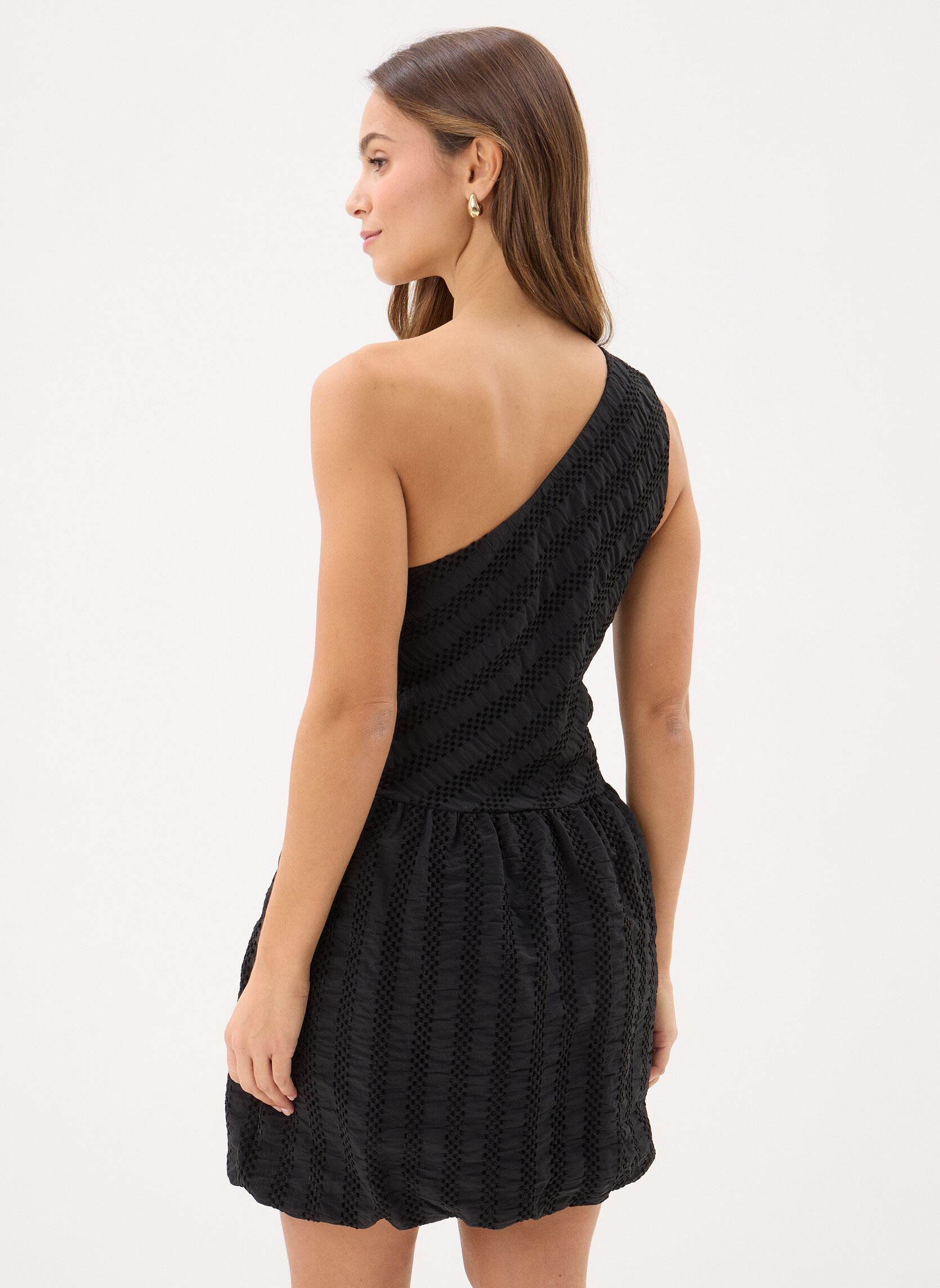 Jurken Sabubble dress 15815 dames zwart Samsoe Samsoe Jurken Sabubble dress 15815 dames zwart Black