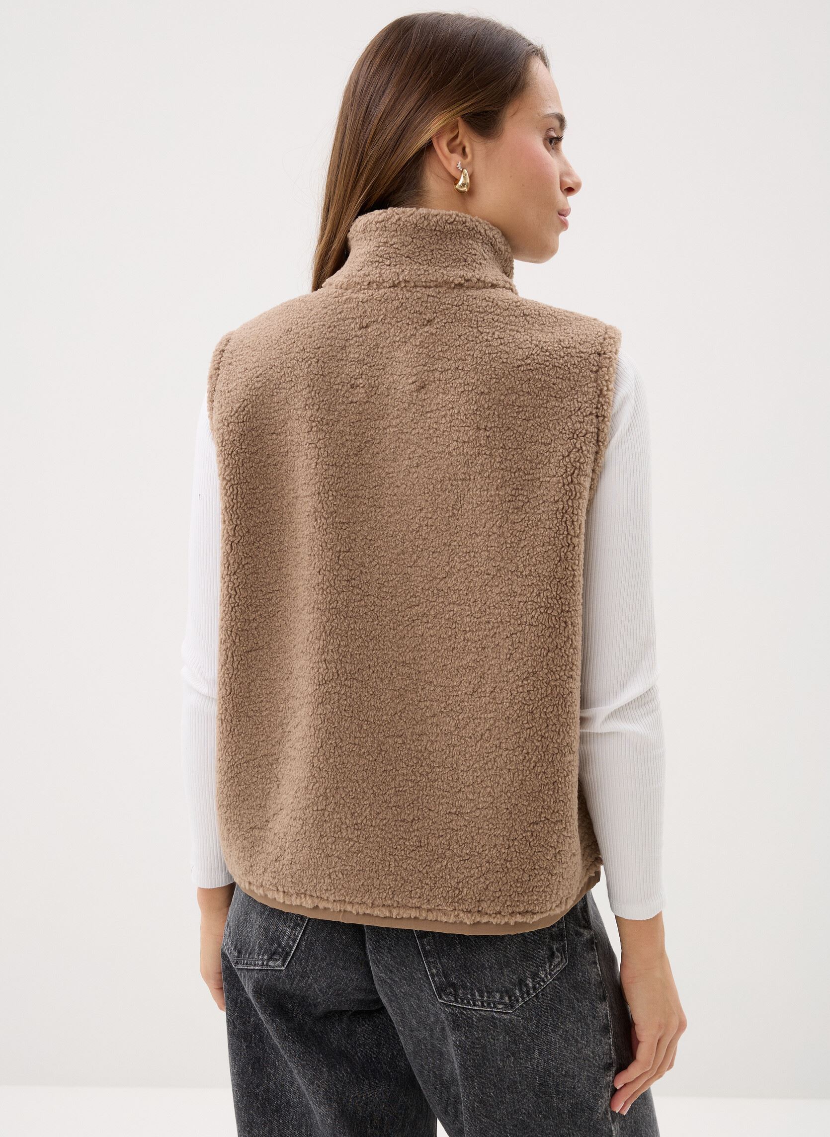 Bodywarmer Safrost vest 14927 dames bruin Samsoe Samsoe Bodywarmer Safrost vest 14927 dames bruin Fossil