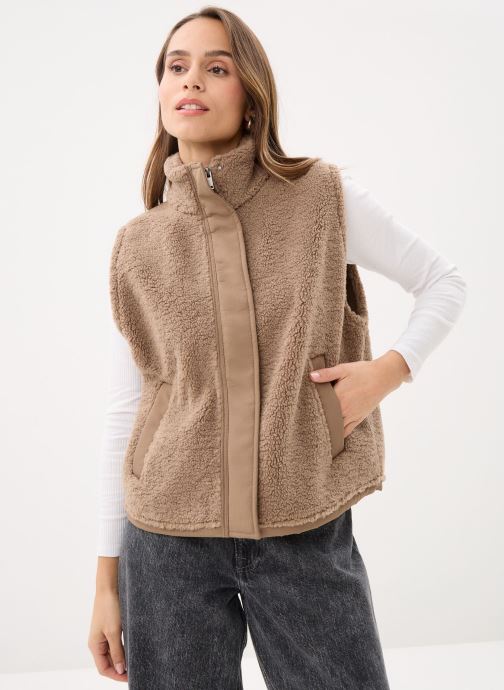Samsoe Samsoe Vestes sans manches Safrost vest 14927 femme marron