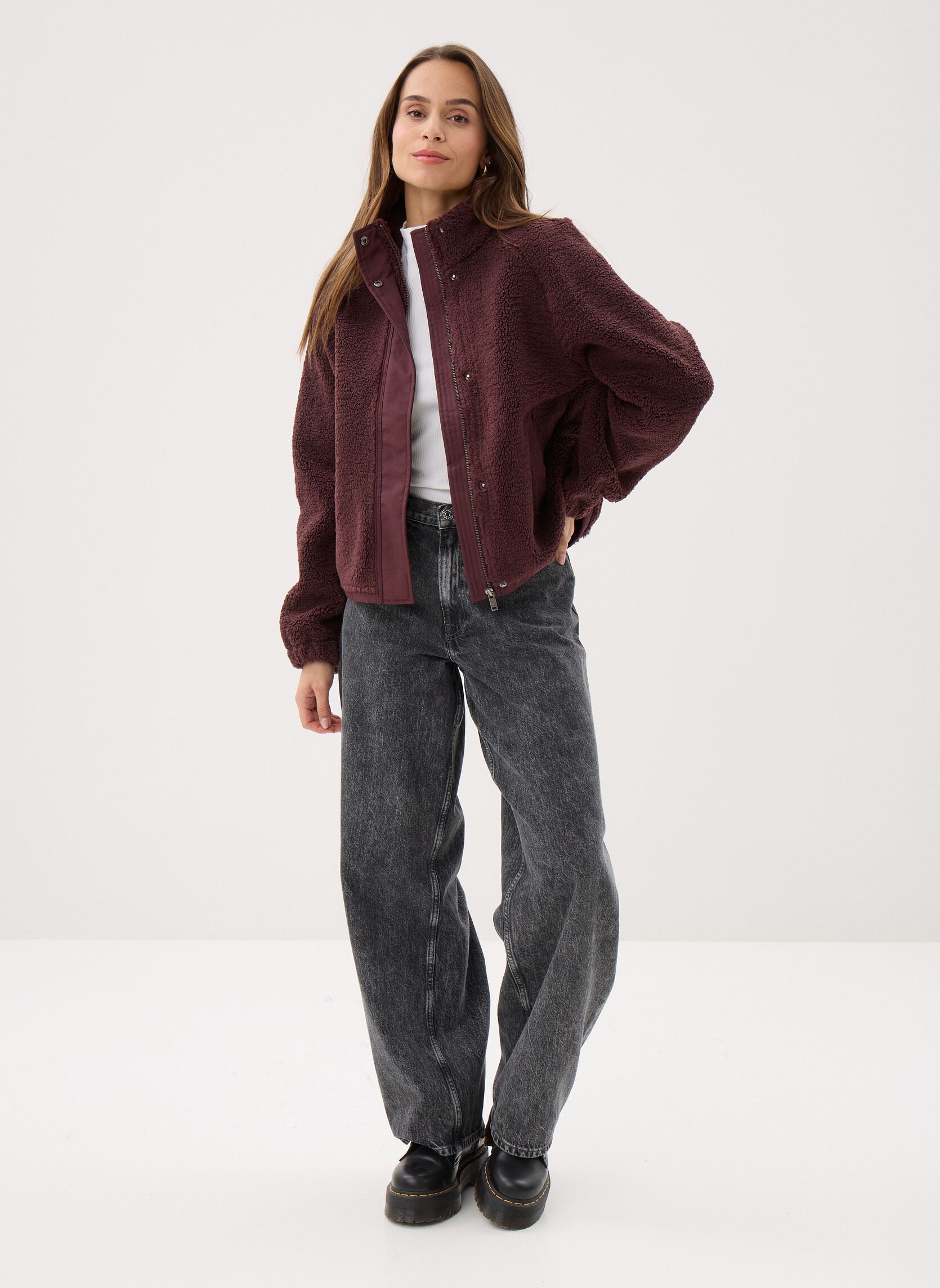 Vestes Safrost jacket 14927 femme marron Samsoe Samsoe Vestes Safrost jacket 14927 femme marron Fudge