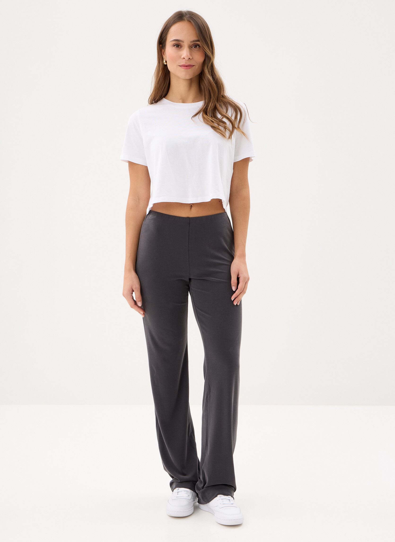 Rechte broeken Sasus trousers 15641 dames zwart Samsoe Samsoe Rechte broeken Sasus trousers 15641 dames zwart Black
