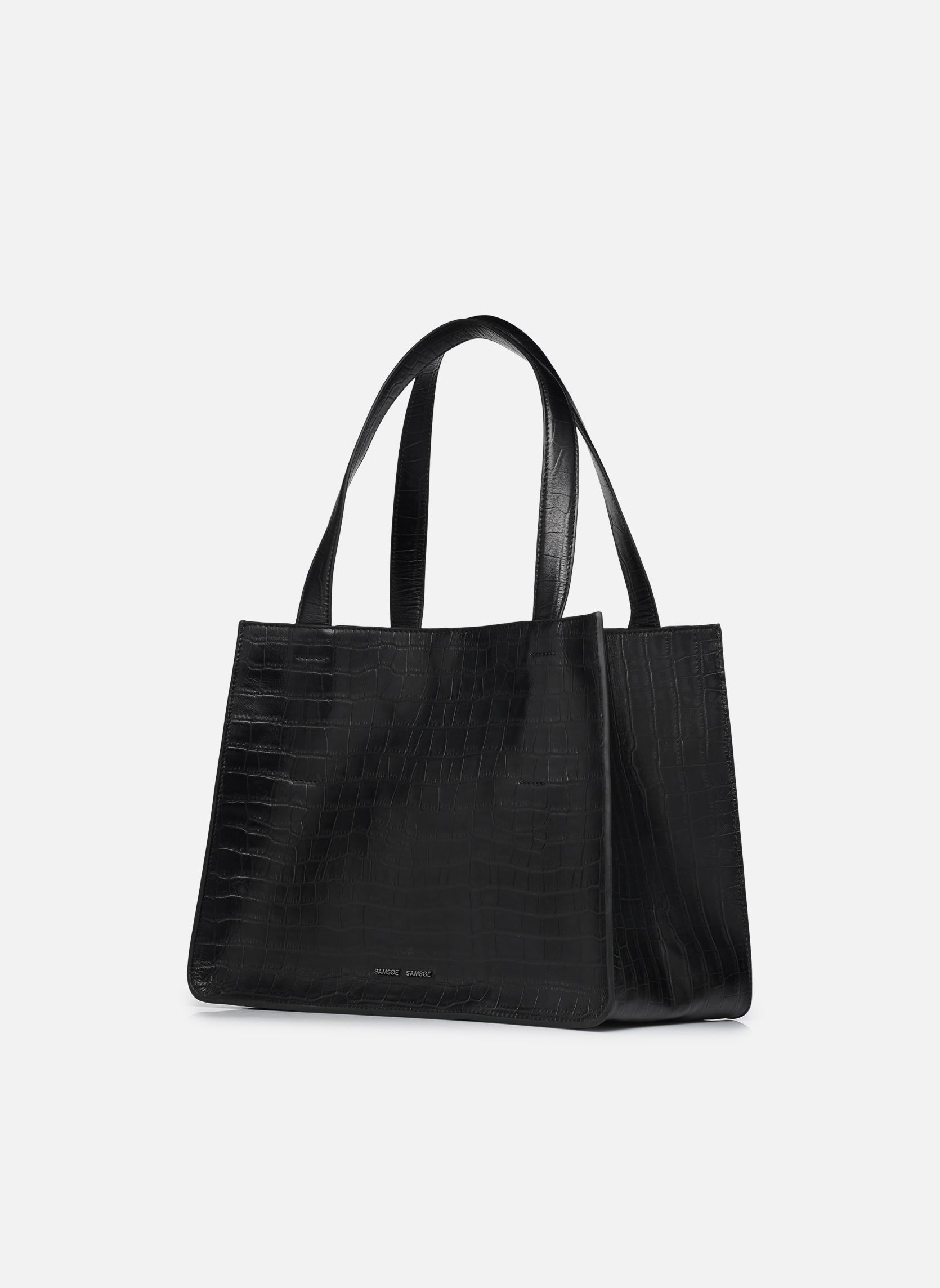 Schoudertassen Saclaire tote bag 15854 dames zwart Samsoe Samsoe Schoudertassen Saclaire tote bag 15854 dames zwart Black