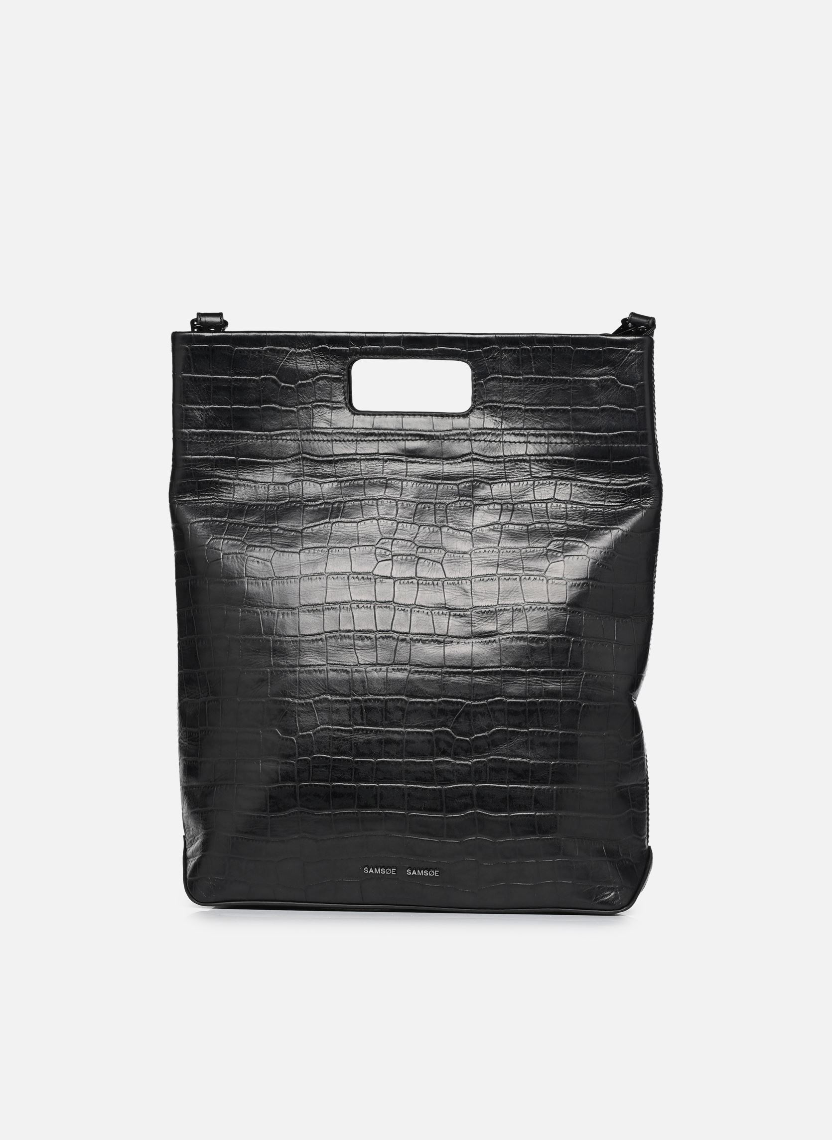 Handtassen Sajennie tote bag 15854 dames zwart Samsoe Samsoe Handtassen Sajennie tote bag 15854 dames zwart Black