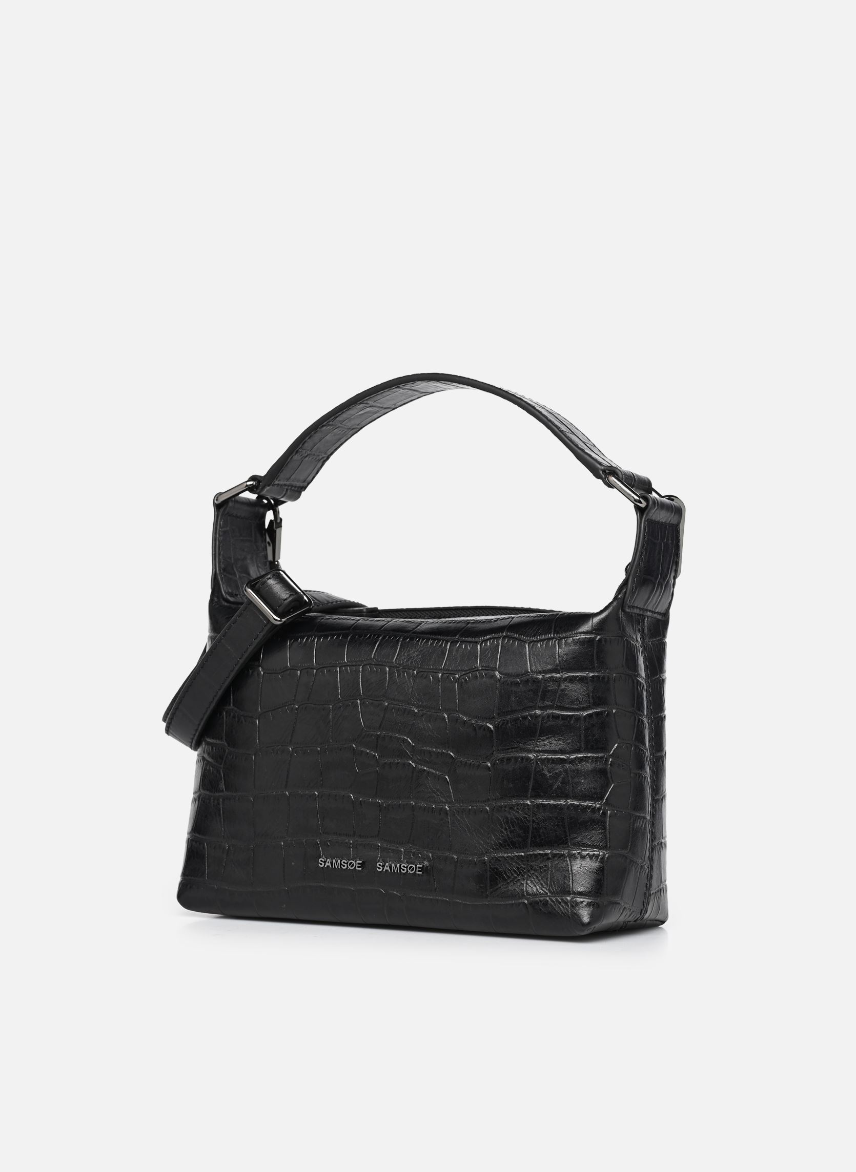 Schoudertassen Salylo s mini bag 15854 dames zwart Samsoe Samsoe Schoudertassen Salylo s mini bag 15854 dames zwart Black