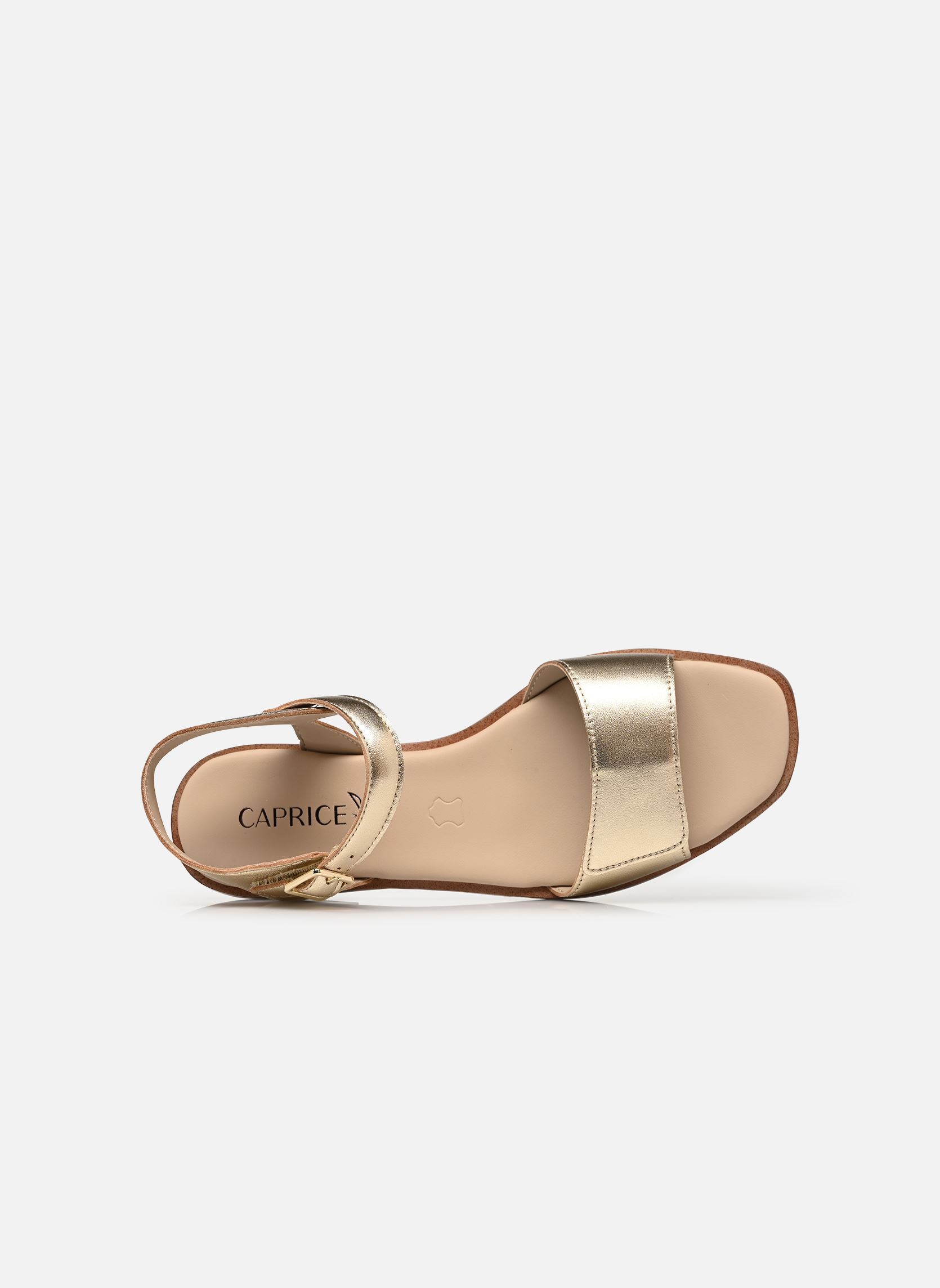 Sandales 9-28202-44 femme or et bronze Caprice Sandales 9-28202-44 femme or et bronze LT.GOLD METAL.