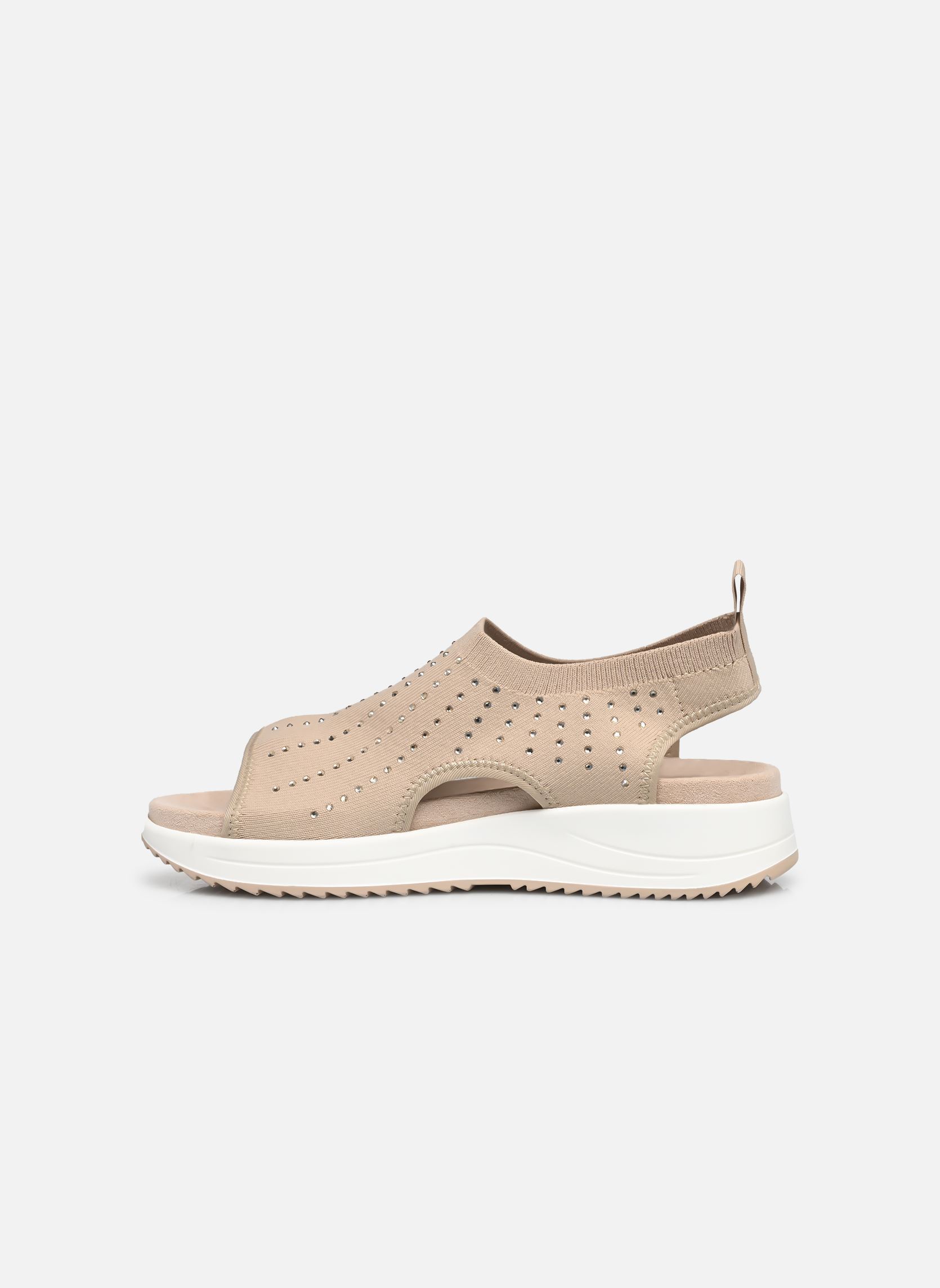 Keil- und Plateausandalen 9-28706-42 damen beige Caprice Keil- und Plateausandalen 9-28706-42 damen beige SAND KNIT