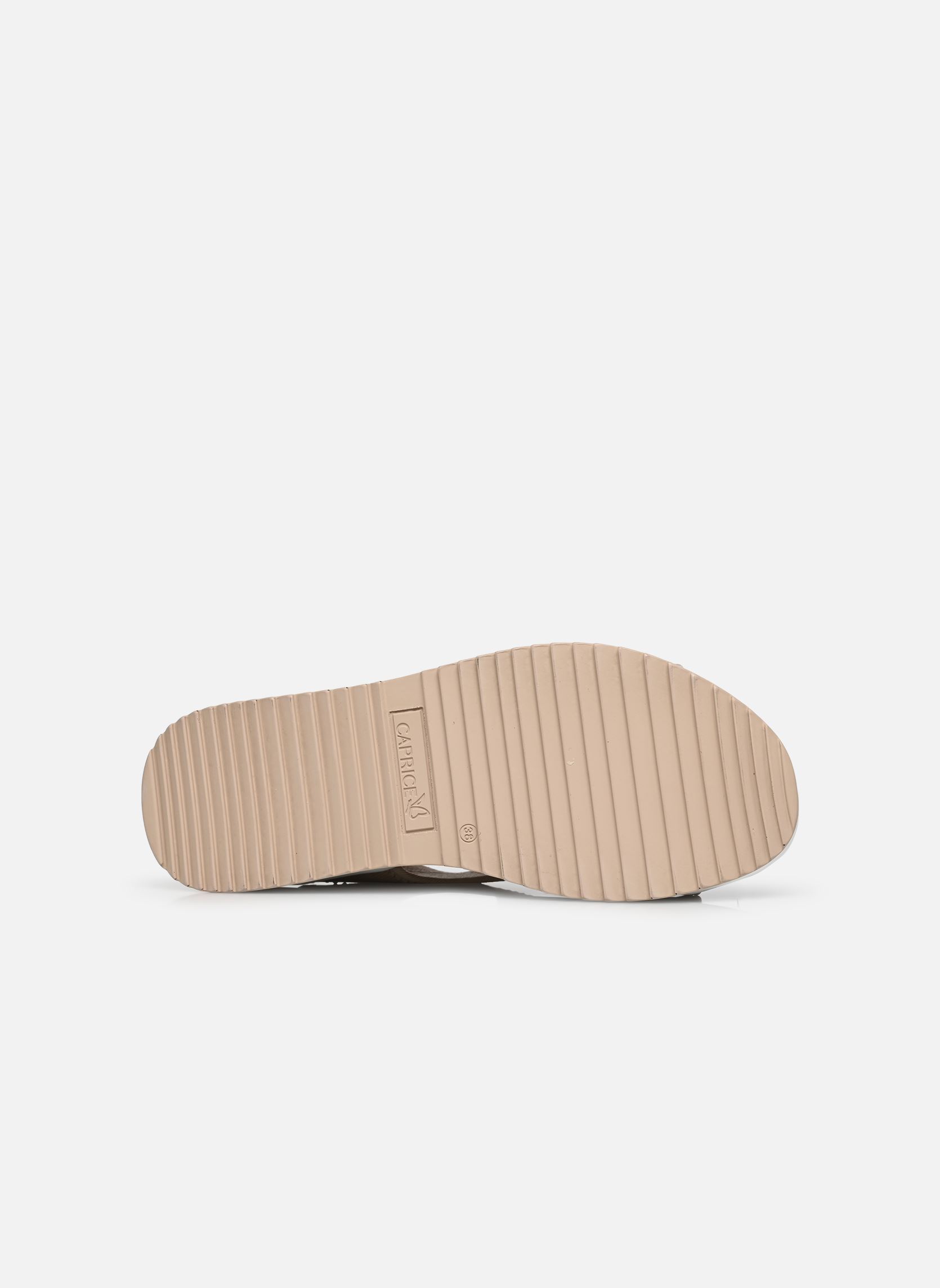 Keil- und Plateausandalen 9-28706-42 damen beige Caprice Keil- und Plateausandalen 9-28706-42 damen beige SAND KNIT