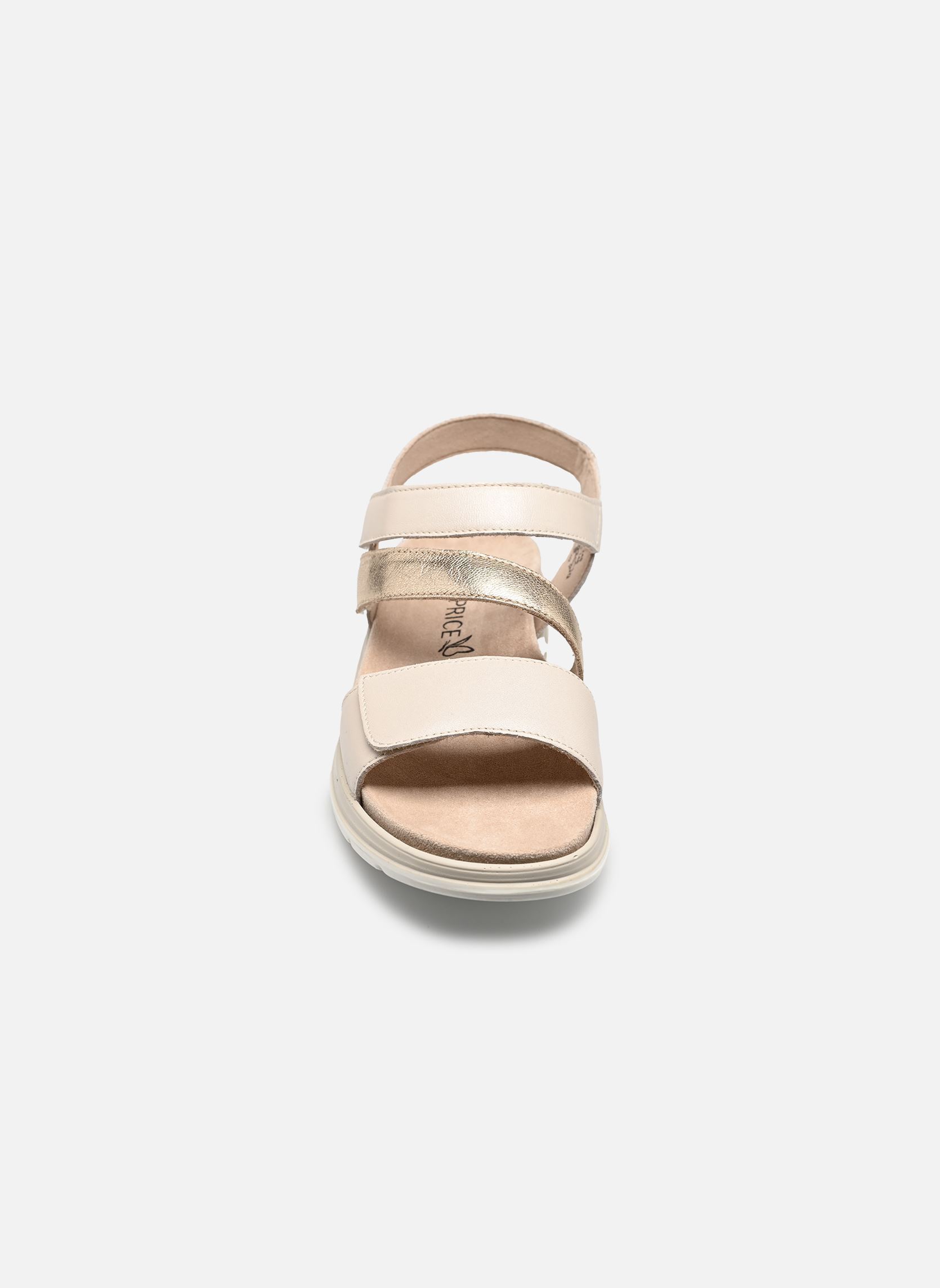 Sandales compensées et plateformes 9-28716-44 femme blanc Caprice Sandales compensées et plateformes 9-28716-44 femme blanc OFFWH/LT GOLD