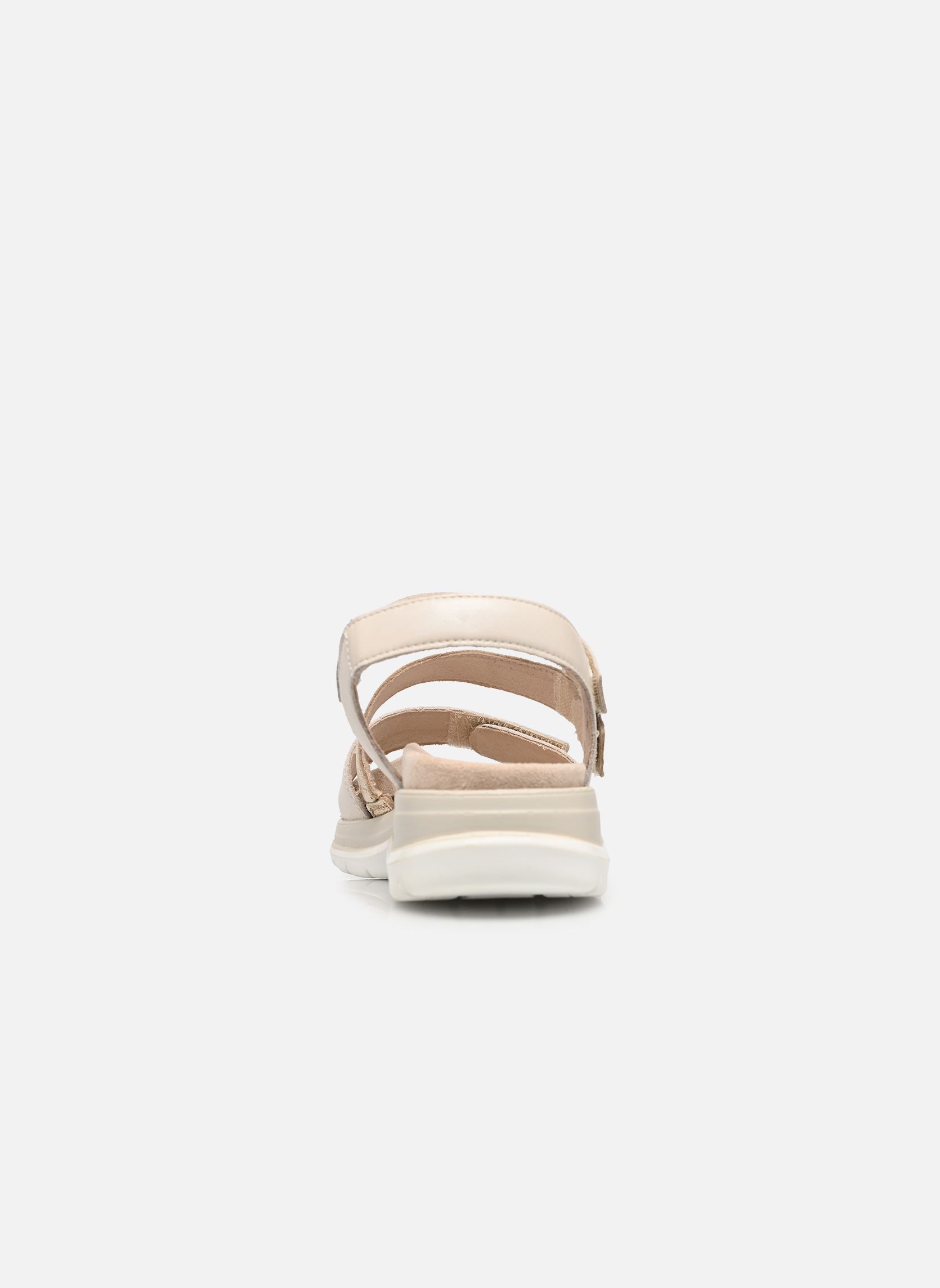 Sandales compensées et plateformes 9-28716-44 femme blanc Caprice Sandales compensées et plateformes 9-28716-44 femme blanc OFFWH/LT GOLD