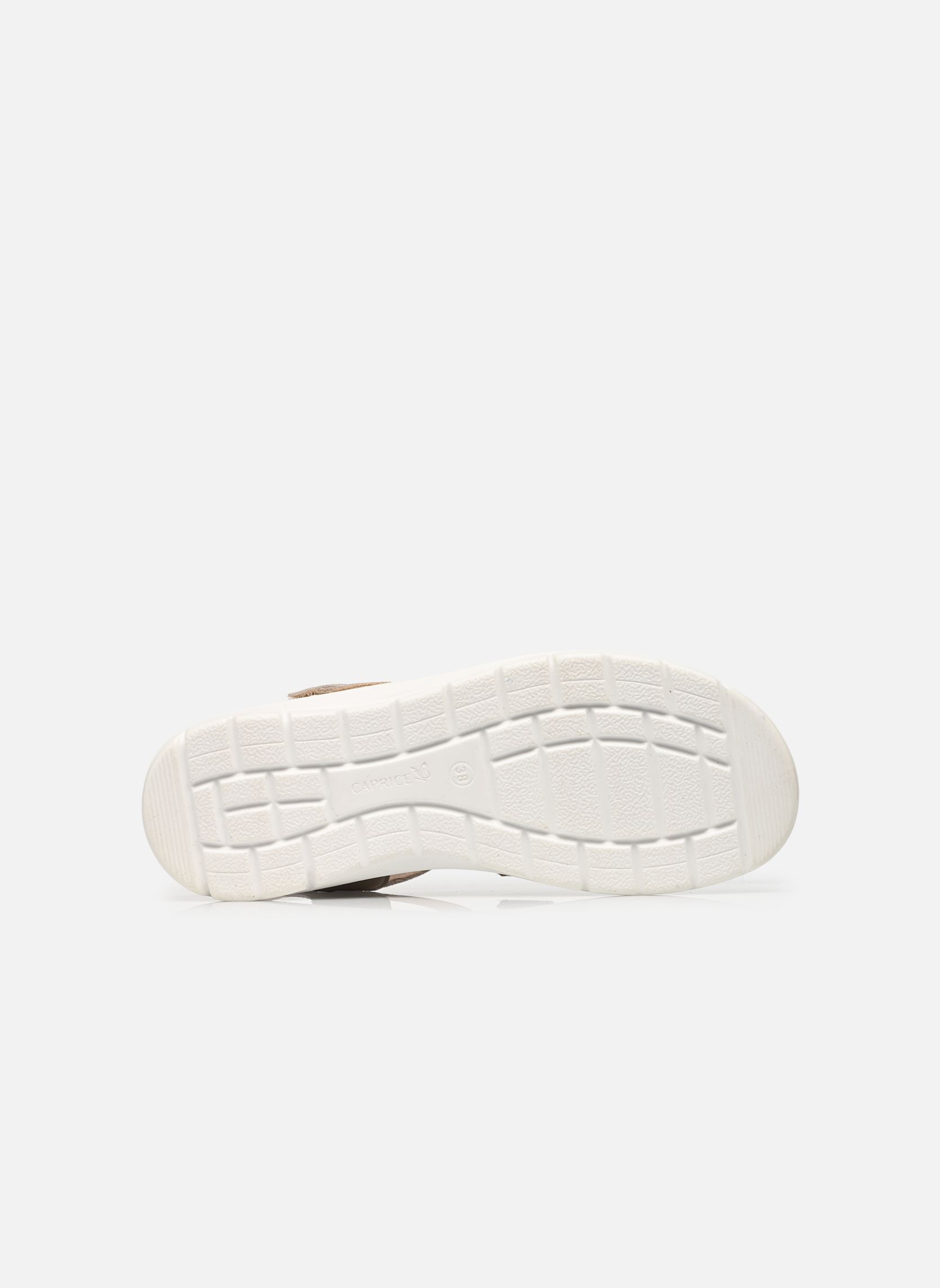 Sandales compensées et plateformes 9-28716-44 femme blanc Caprice Sandales compensées et plateformes 9-28716-44 femme blanc OFFWH/LT GOLD