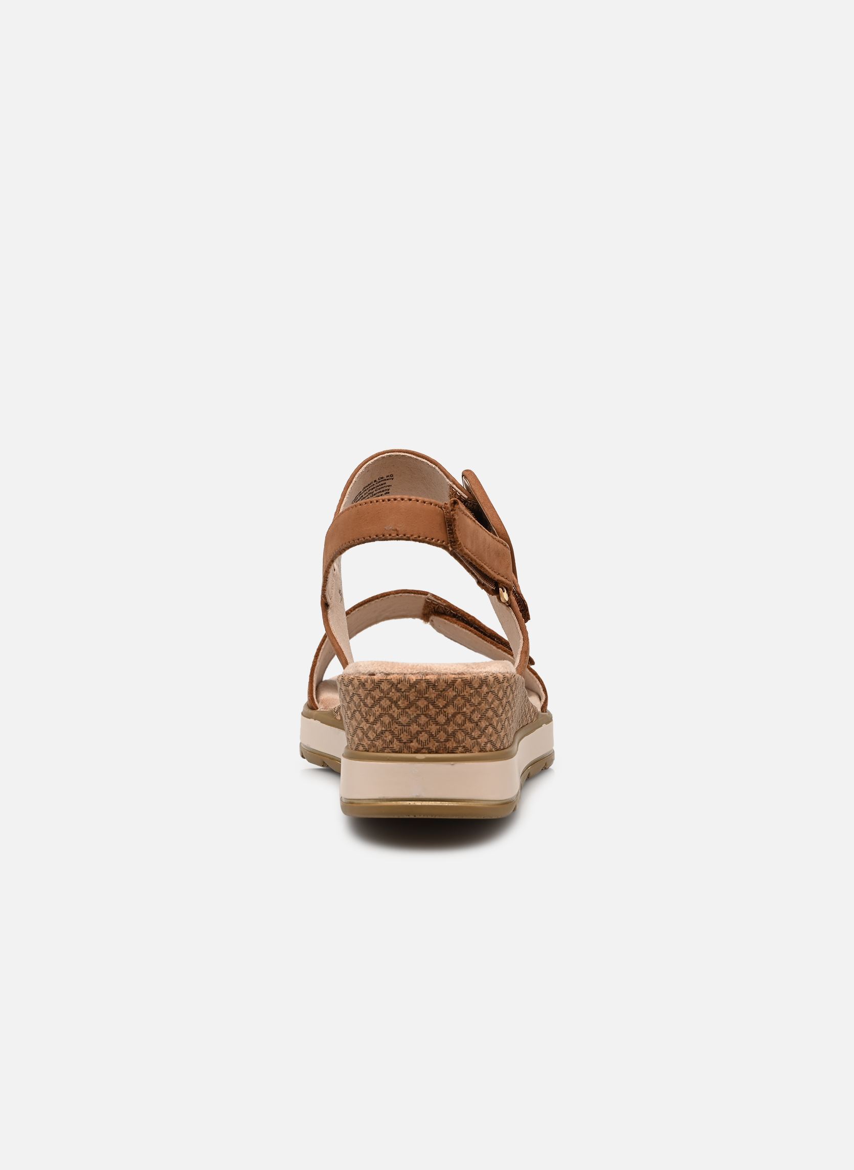Keil- und Plateausandalen 9-28753-42 damen braun Caprice Keil- und Plateausandalen 9-28753-42 damen braun COGNAC NUBUC
