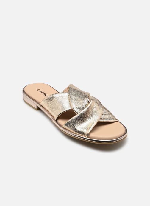Caprice Pantoletten und Clogs 9-27100-42 damen gold und bronze