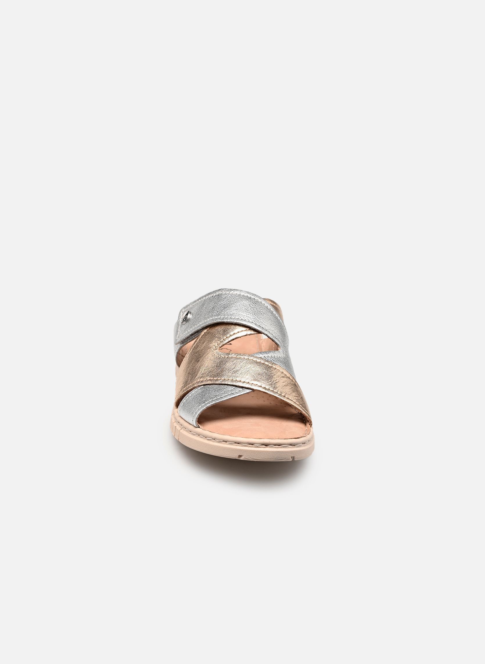 Mules 9-27102-46 femme argent Caprice Mules 9-27102-46 femme argent PLATIN.MET.CO