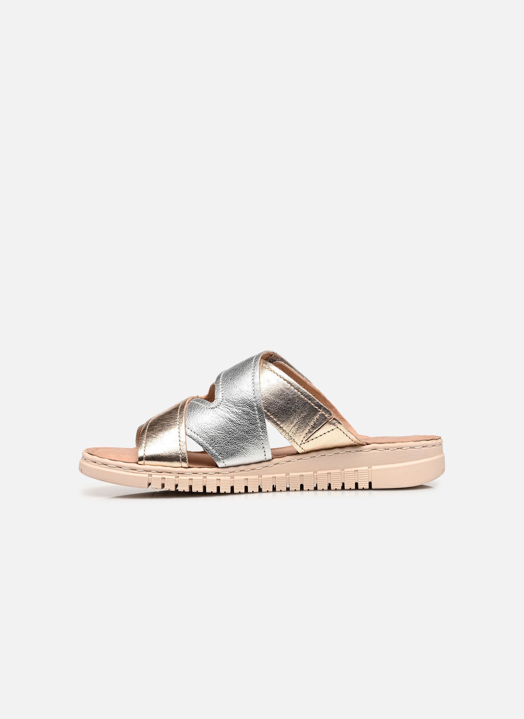 Mules 9-27102-46 femme argent Caprice Mules 9-27102-46 femme argent PLATIN.MET.CO