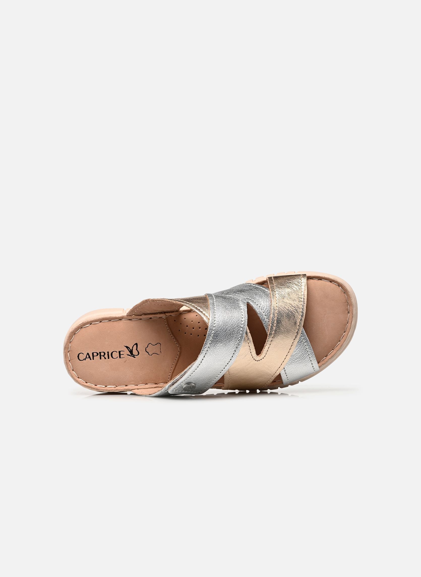 Mules 9-27102-46 femme argent Caprice Mules 9-27102-46 femme argent PLATIN.MET.CO