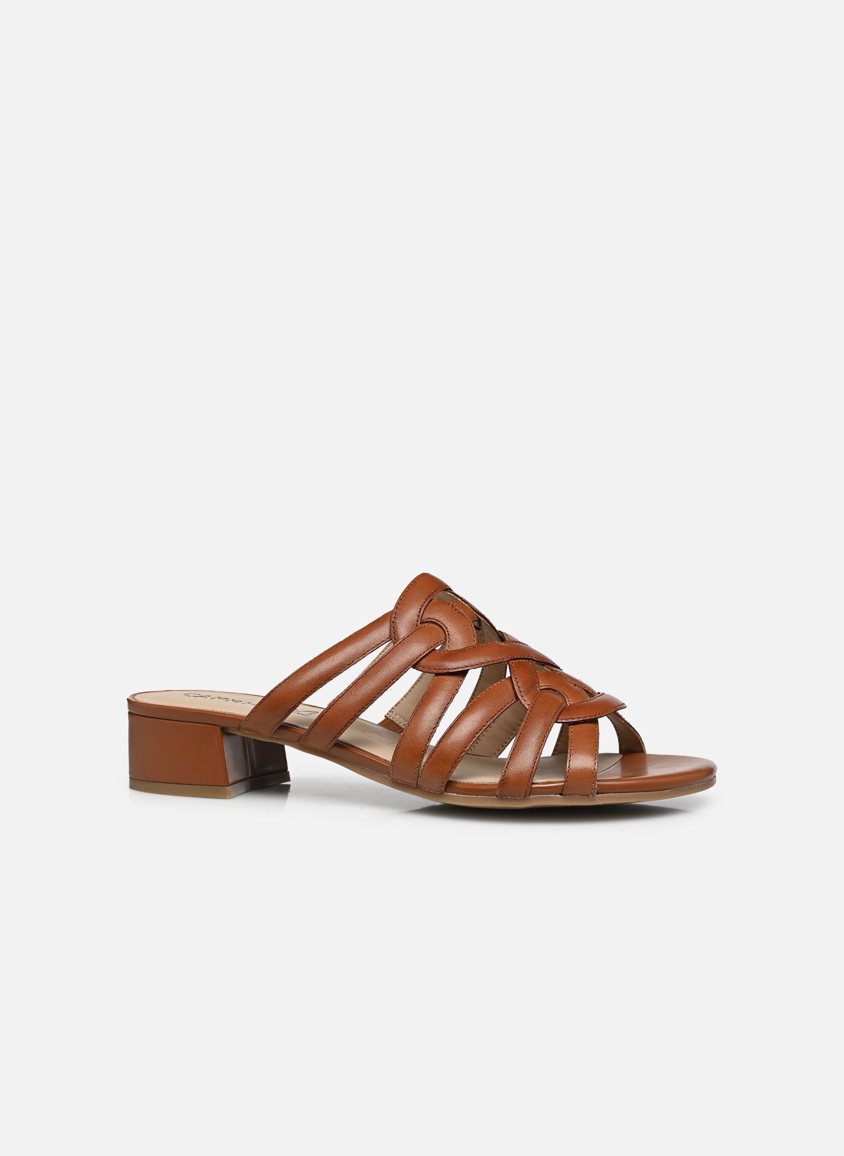Pantoletten und Clogs 9-27205-46 damen braun Caprice Pantoletten und Clogs 9-27205-46 damen braun COGNAC NAPPA
