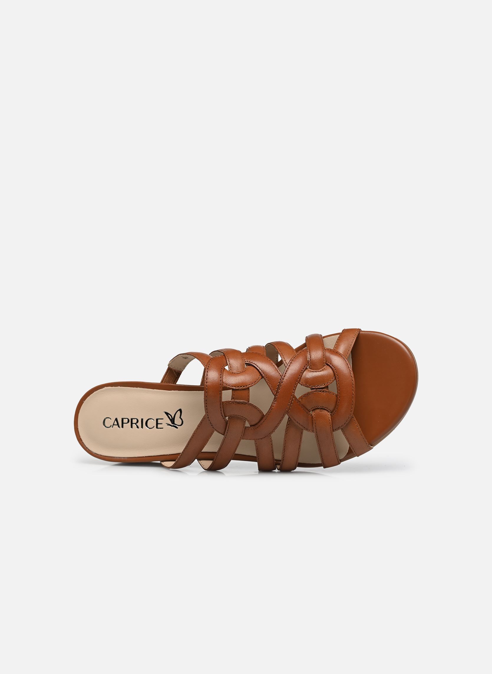Pantoletten und Clogs 9-27205-46 damen braun Caprice Pantoletten und Clogs 9-27205-46 damen braun COGNAC NAPPA