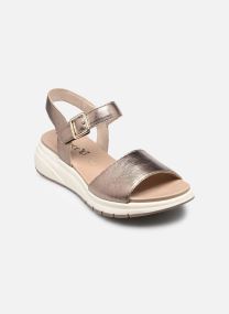 Keil- und Plateausandalen 9-28708-46 damen mehrfarbig
