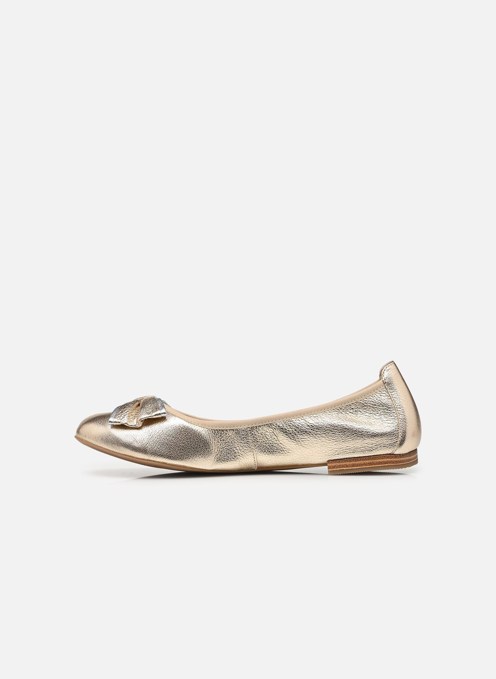Klassische Ballerinas 9-22111-46 damen gold und bronze Caprice Klassische Ballerinas 9-22111-46 damen gold und bronze PLATIN METAL.