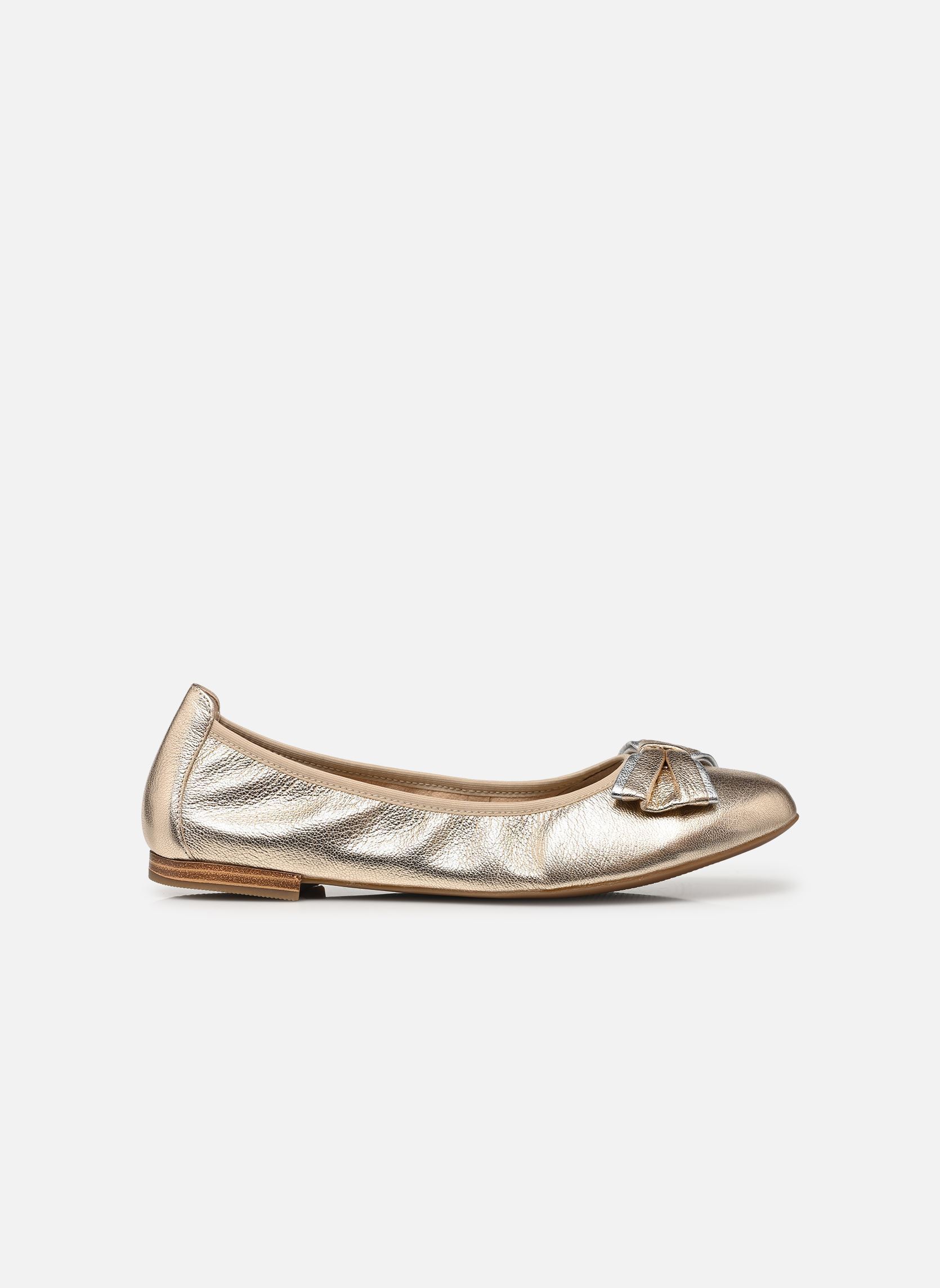 Klassische Ballerinas 9-22111-46 damen gold und bronze Caprice Klassische Ballerinas 9-22111-46 damen gold und bronze PLATIN METAL.