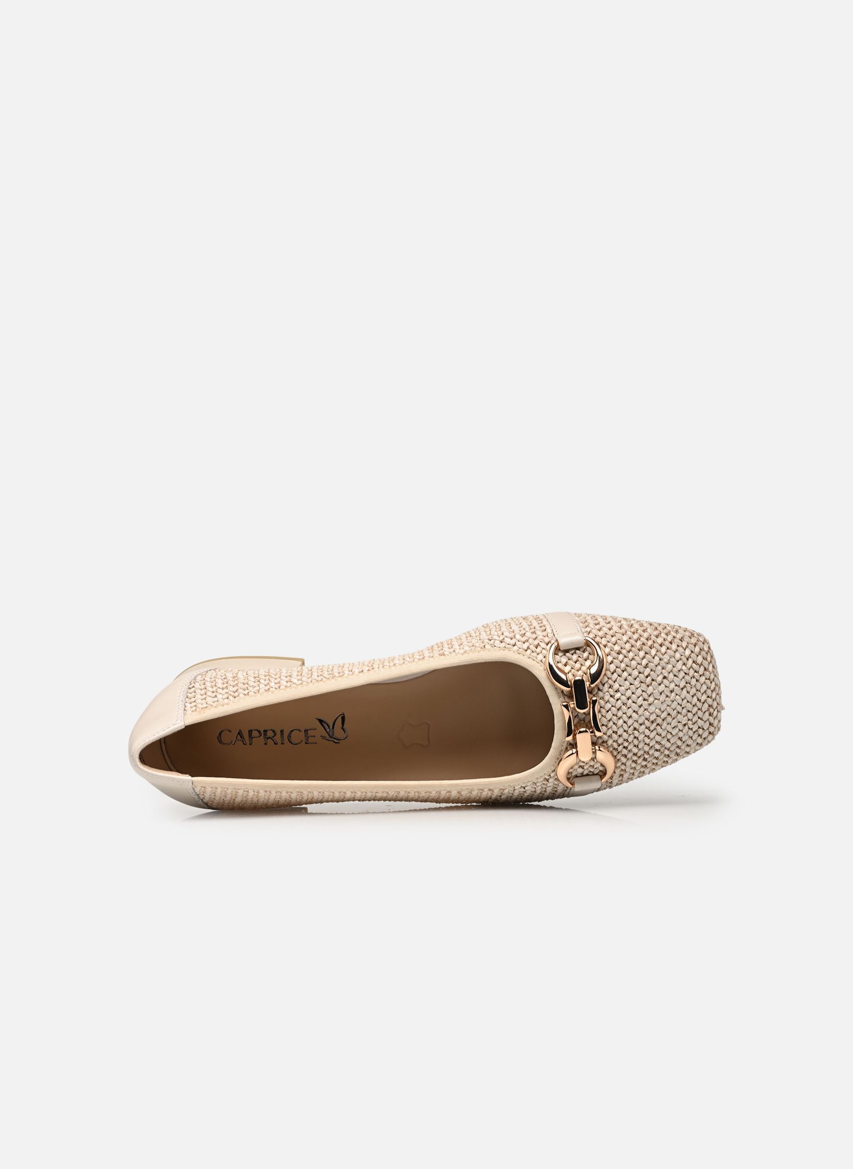Ballerines classiques 9-22503-42 femme blanc Caprice Ballerines classiques 9-22503-42 femme blanc OFFWHITE COMB