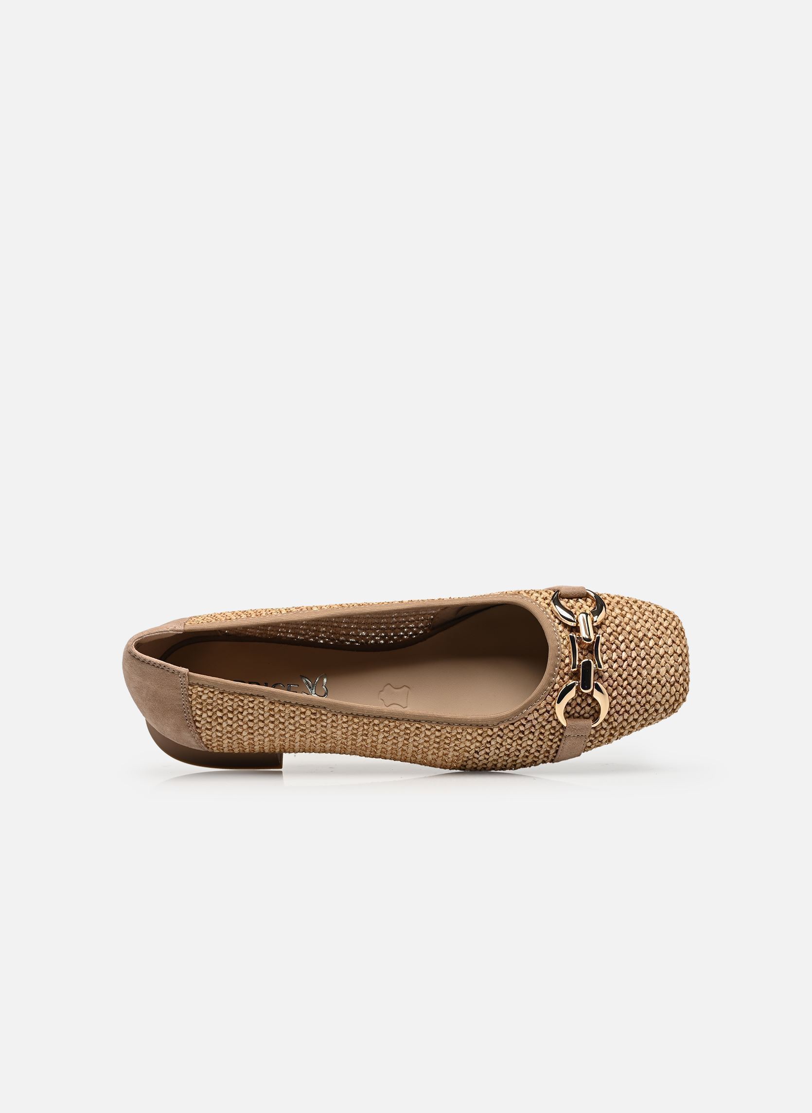 Klassische Ballerinas 9-22503-42 damen beige Caprice Klassische Ballerinas 9-22503-42 damen beige BARK COMB