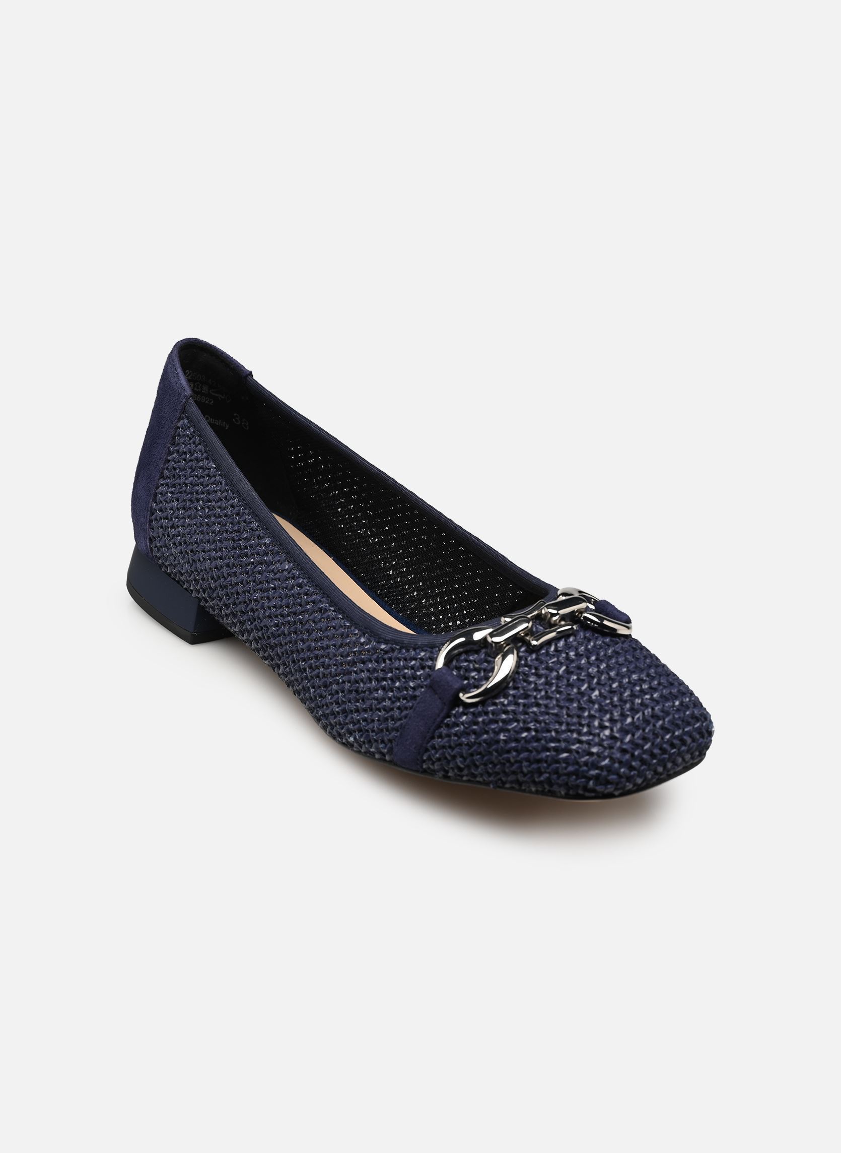 Klassieke ballerina's 9-22503-42 dames blauw Caprice Klassieke ballerina's 9-22503-42 dames blauw OCEAN COMB