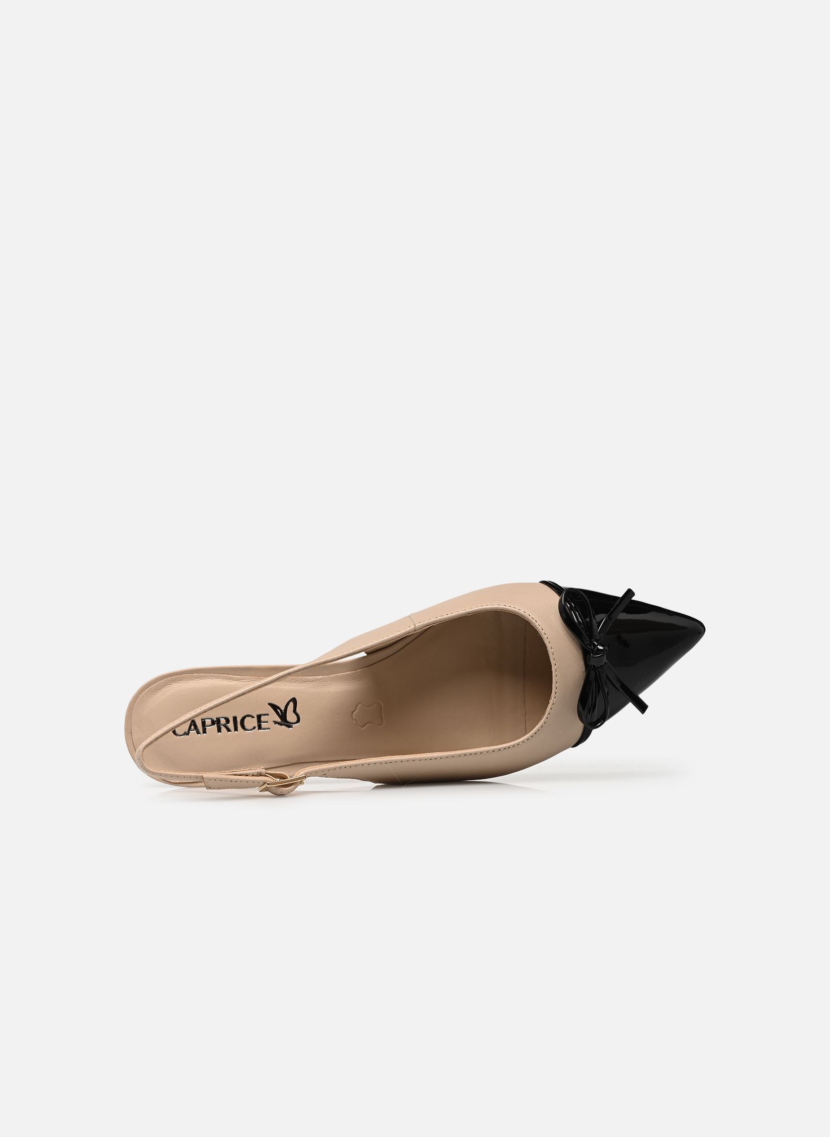 Klassische Ballerinas 9-29401-46 damen beige Caprice Klassische Ballerinas 9-29401-46 damen beige BEIGE/BLACK