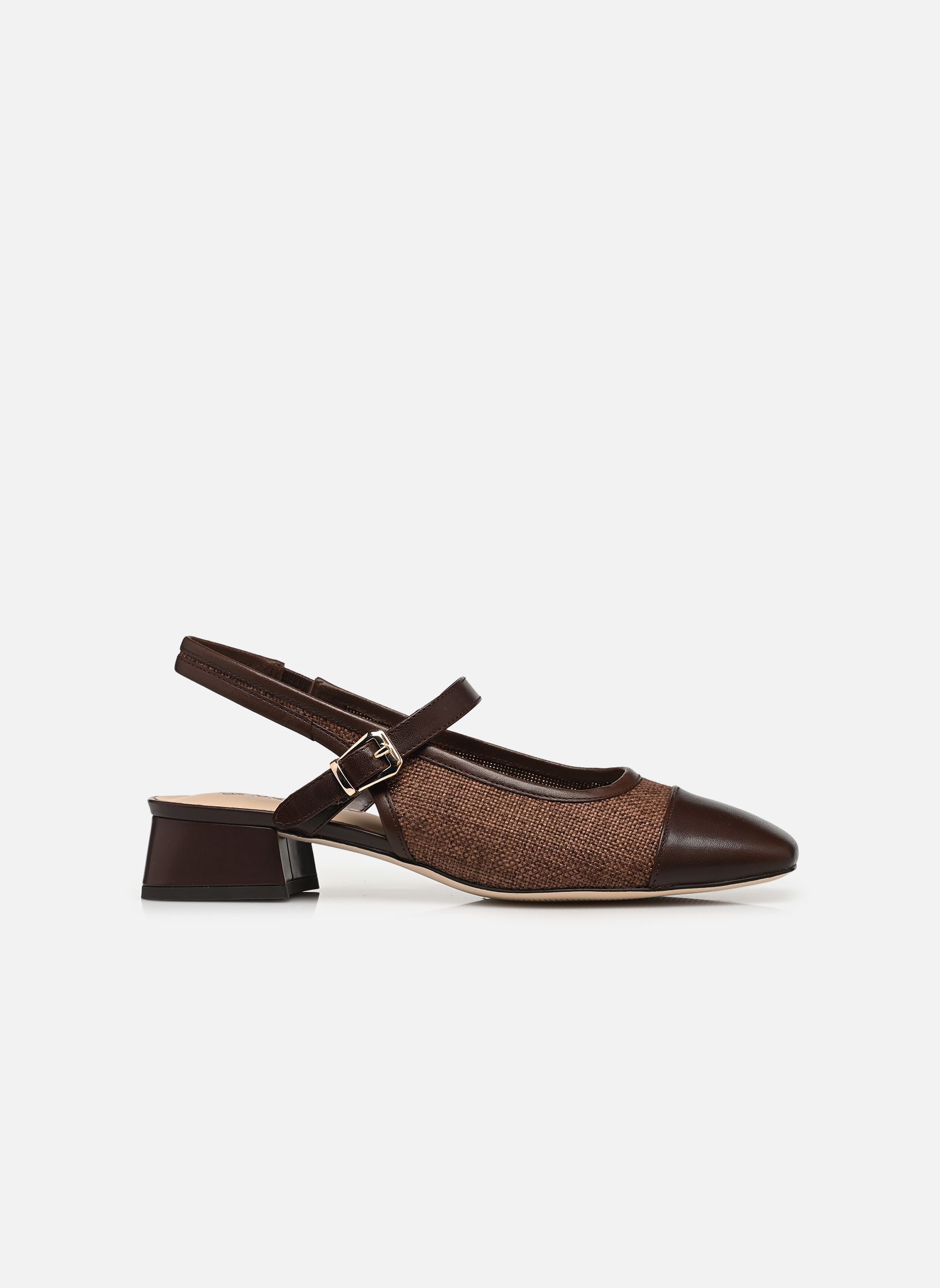 Slingback pumps 9-29604-46 dames bruin Caprice Slingback pumps 9-29604-46 dames bruin DK BROWN COMB