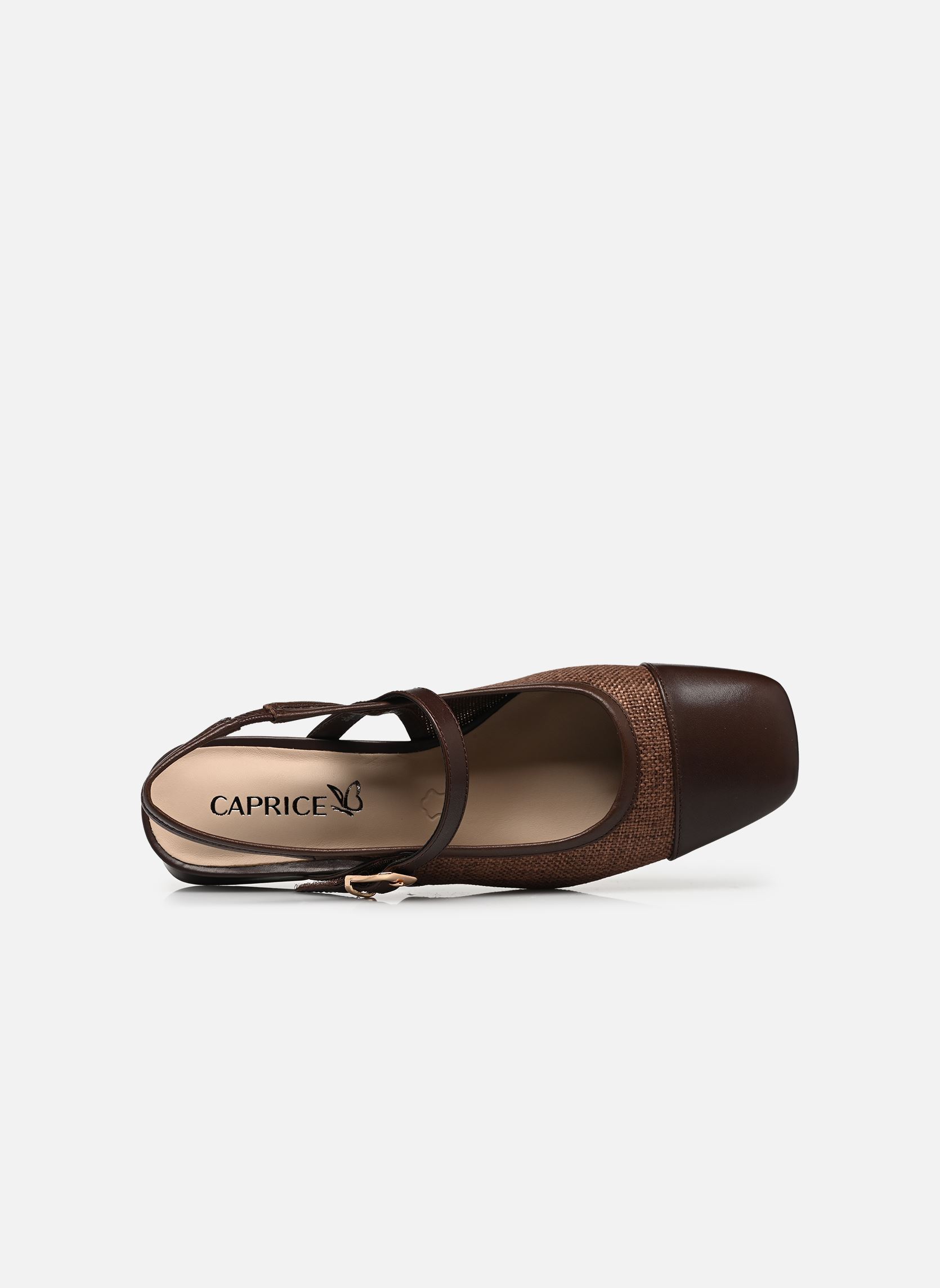 Slingback pumps 9-29604-46 dames bruin Caprice Slingback pumps 9-29604-46 dames bruin DK BROWN COMB