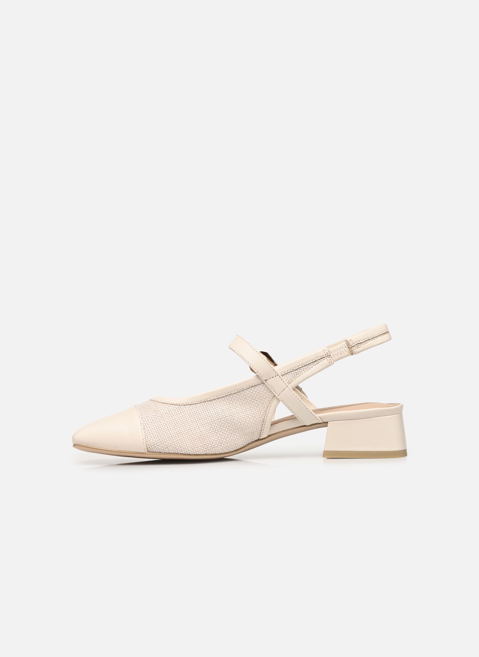 Slingback pumps 9-29604-46 dames wit Caprice Slingback pumps 9-29604-46 dames wit VANILLA/OFFWH.