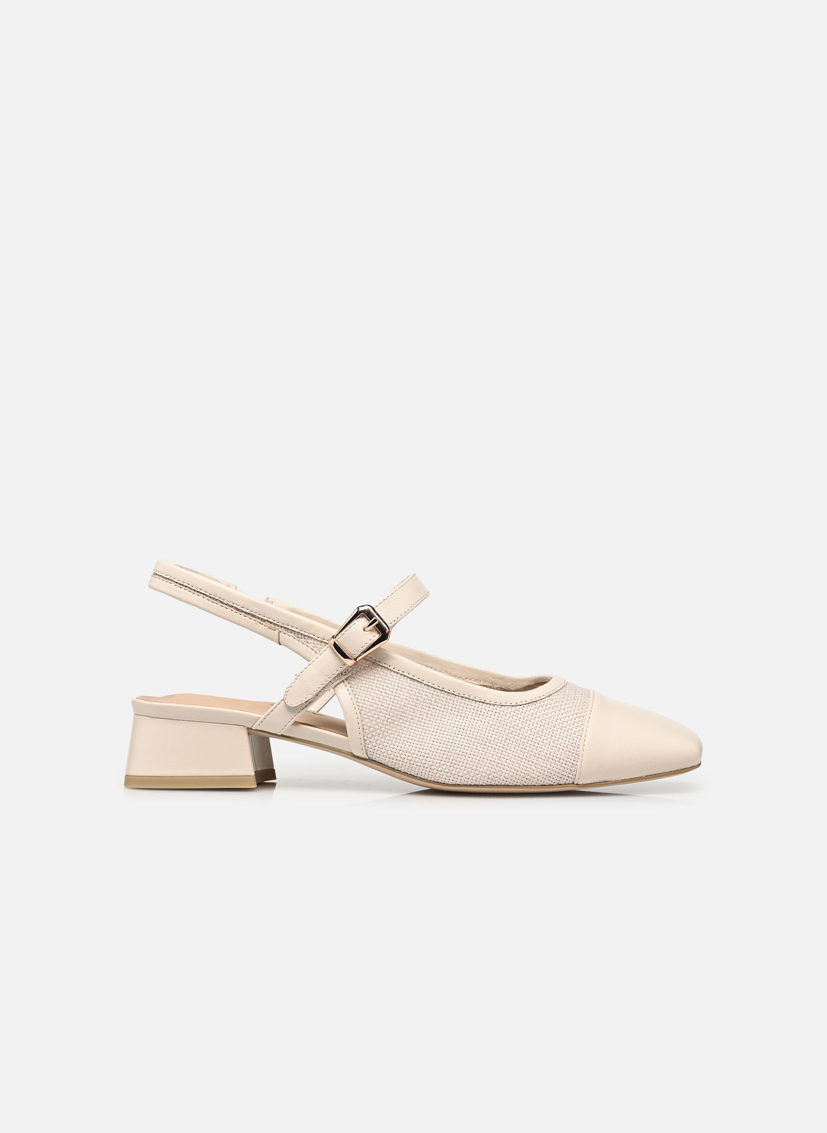 Slingback pumps 9-29604-46 dames wit Caprice Slingback pumps 9-29604-46 dames wit VANILLA/OFFWH.