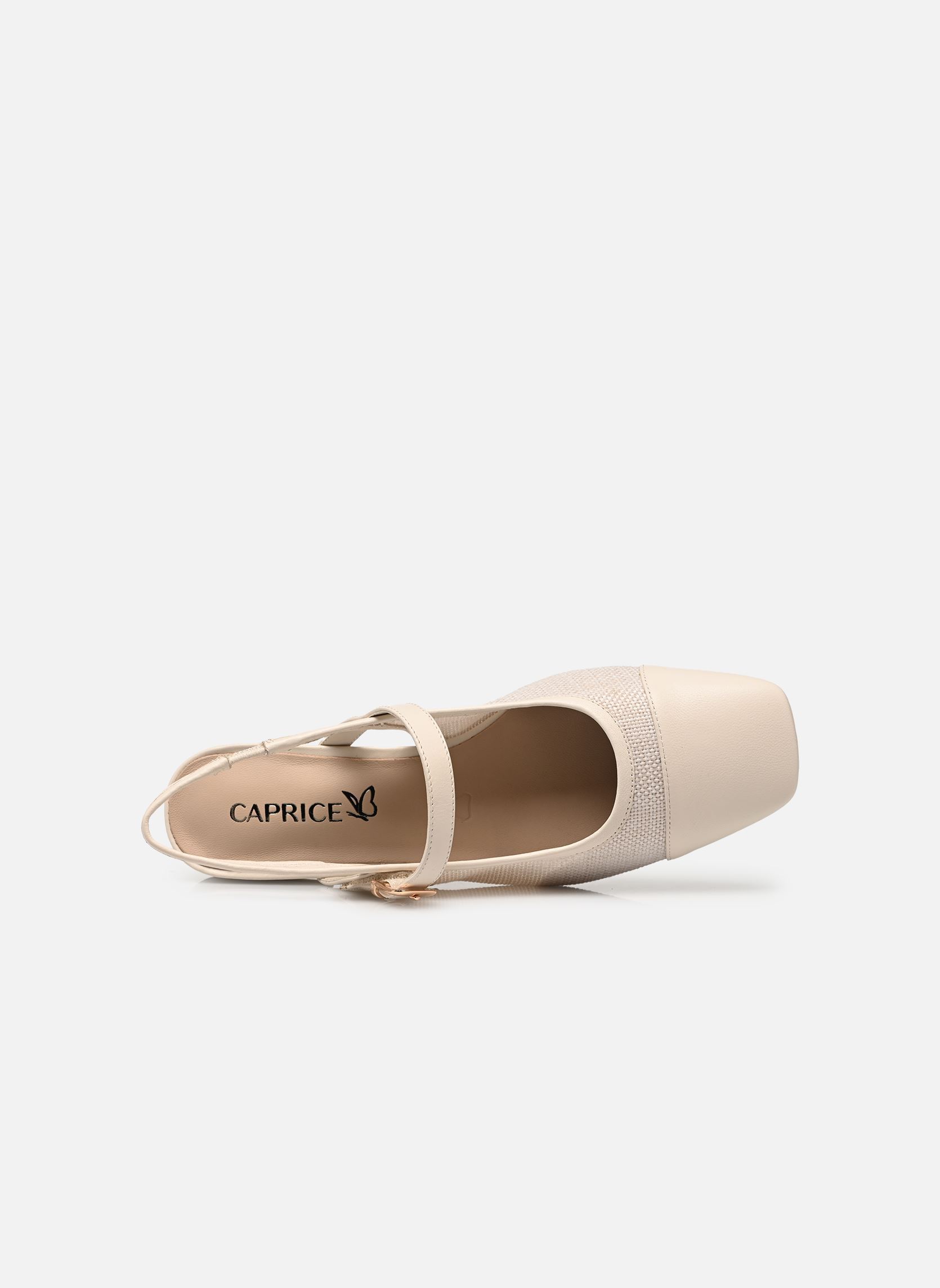 Slingback pumps 9-29604-46 dames wit Caprice Slingback pumps 9-29604-46 dames wit VANILLA/OFFWH.
