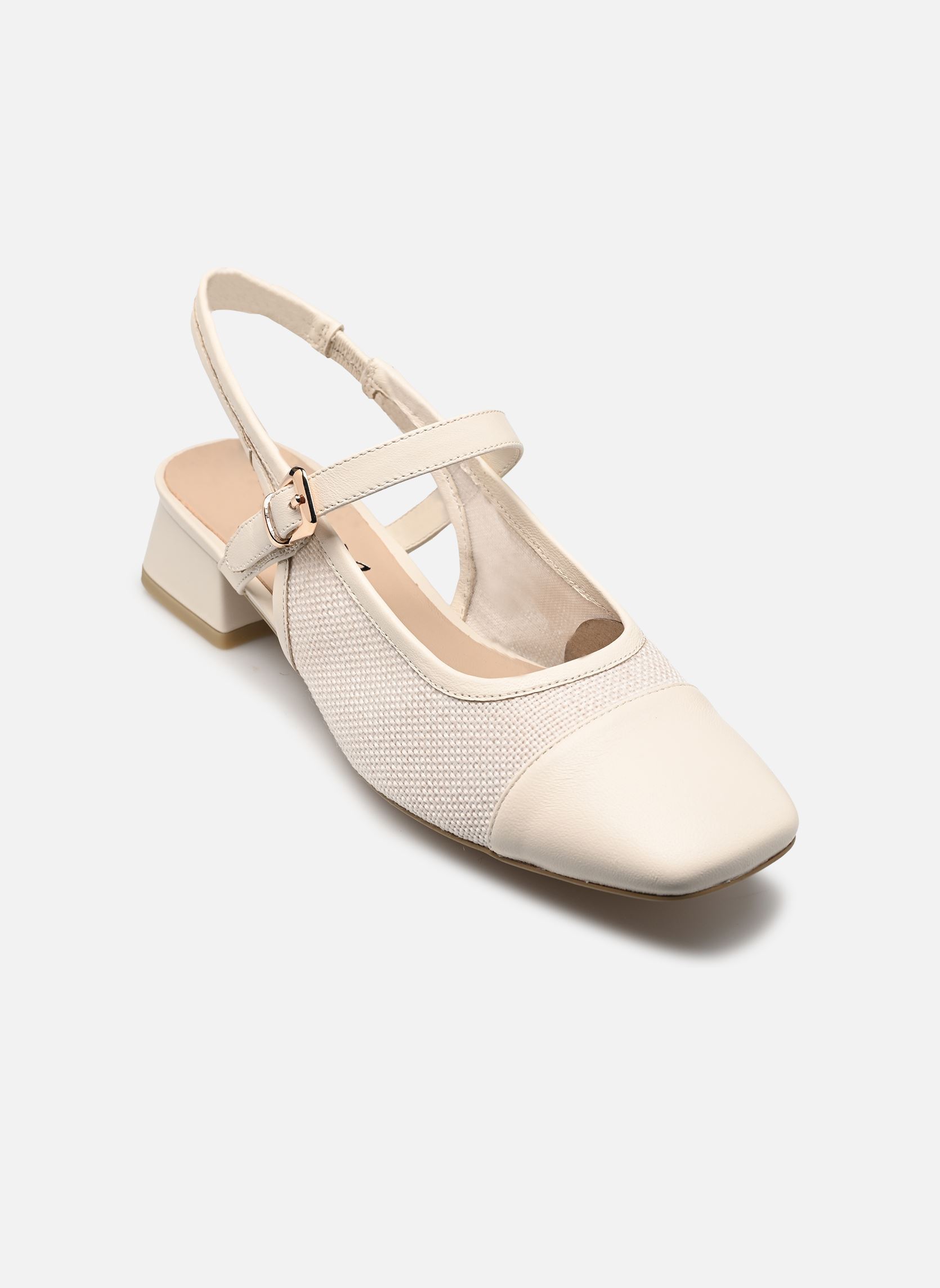 Slingback pumps 9-29604-46 dames wit Caprice Slingback pumps 9-29604-46 dames wit VANILLA/OFFWH.