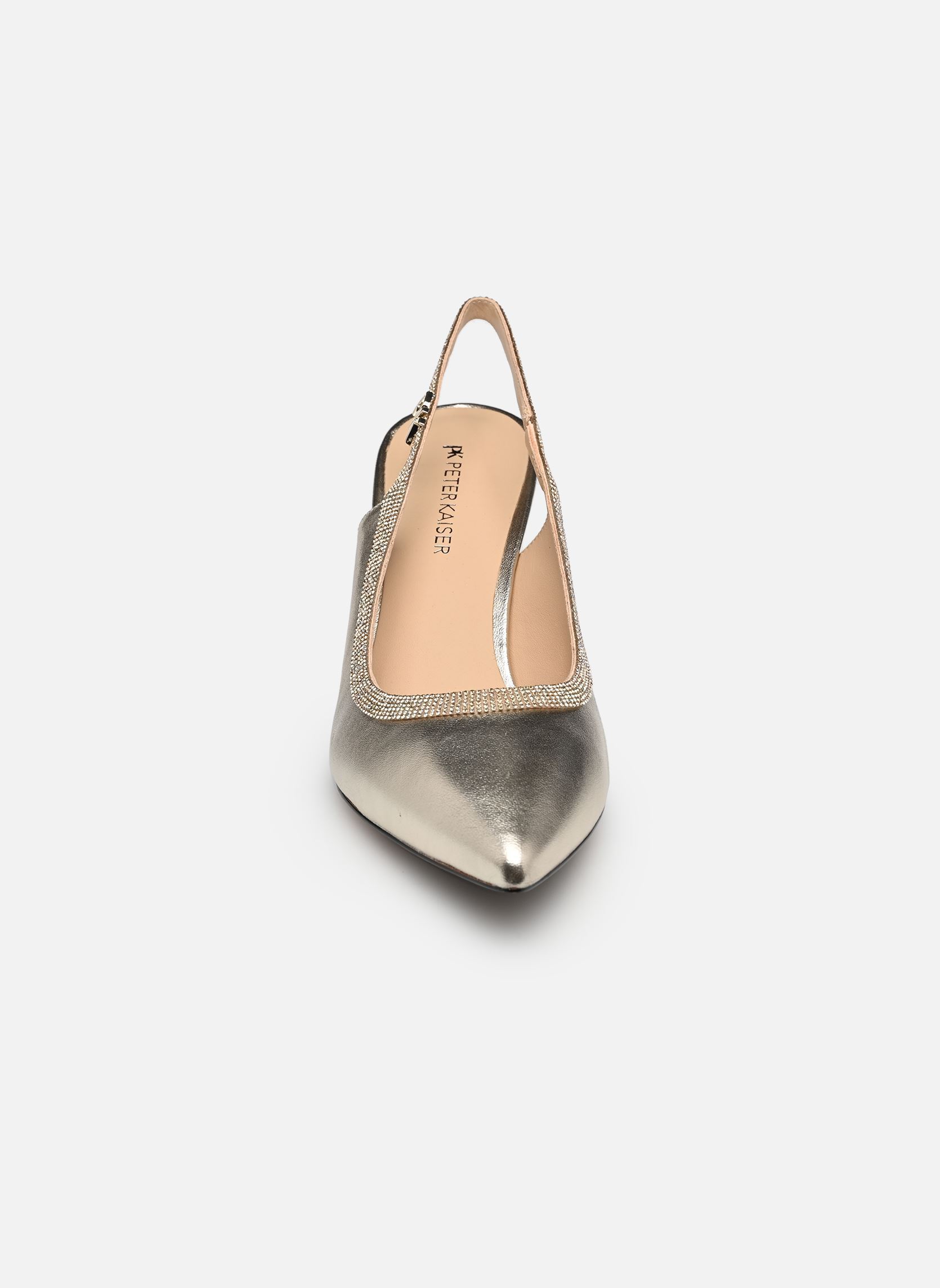 Pumps mit Riemchen 9-79641-44 damen gold und bronze Peter Kaiser Pumps mit Riemchen 9-79641-44 damen gold und bronze GOLD