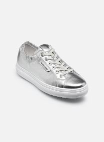 Lage sneakers 9-73769-46 dames zilver