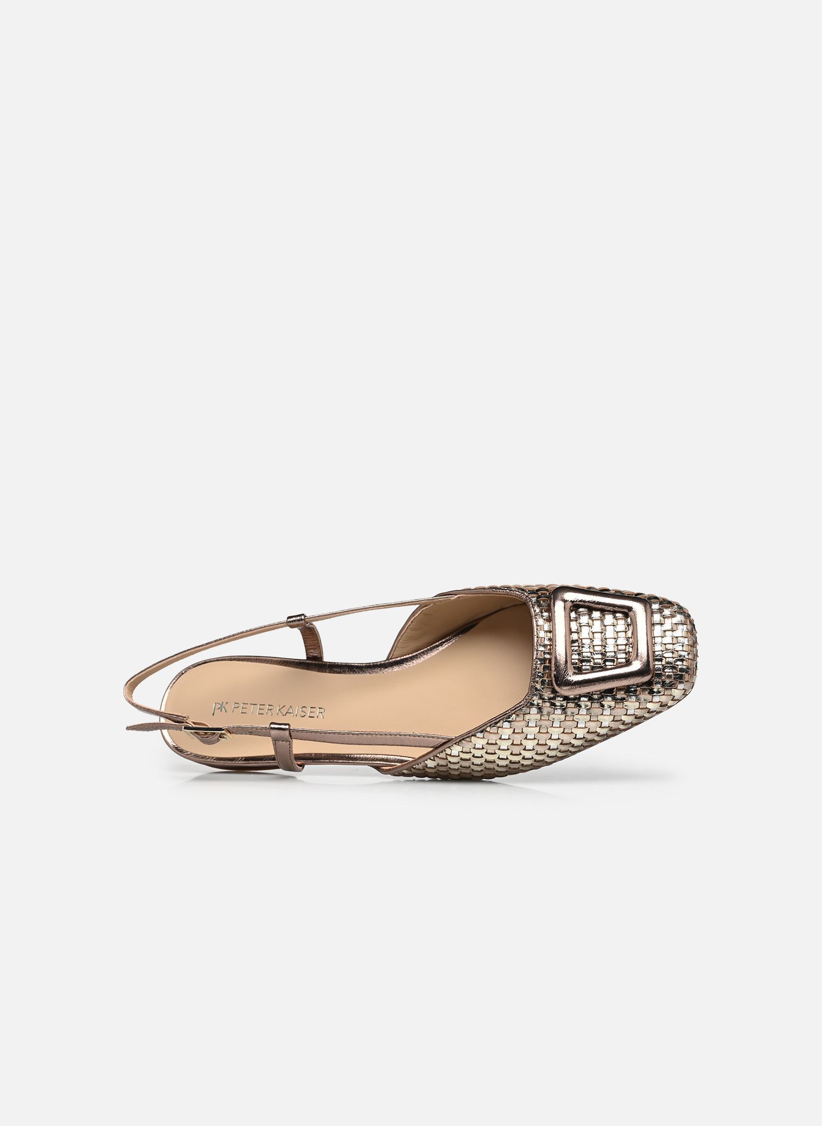 Ballerines classiques 9-79481-46 femme or et bronze Peter Kaiser Ballerines classiques 9-79481-46 femme or et bronze METALLIC NAPPA